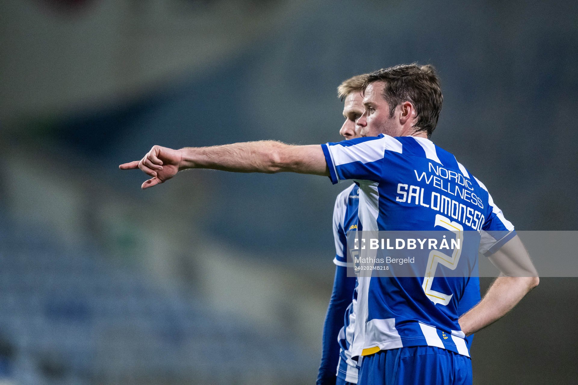Oscar Wendt and Emil Salomonsson of IFK Göteborg