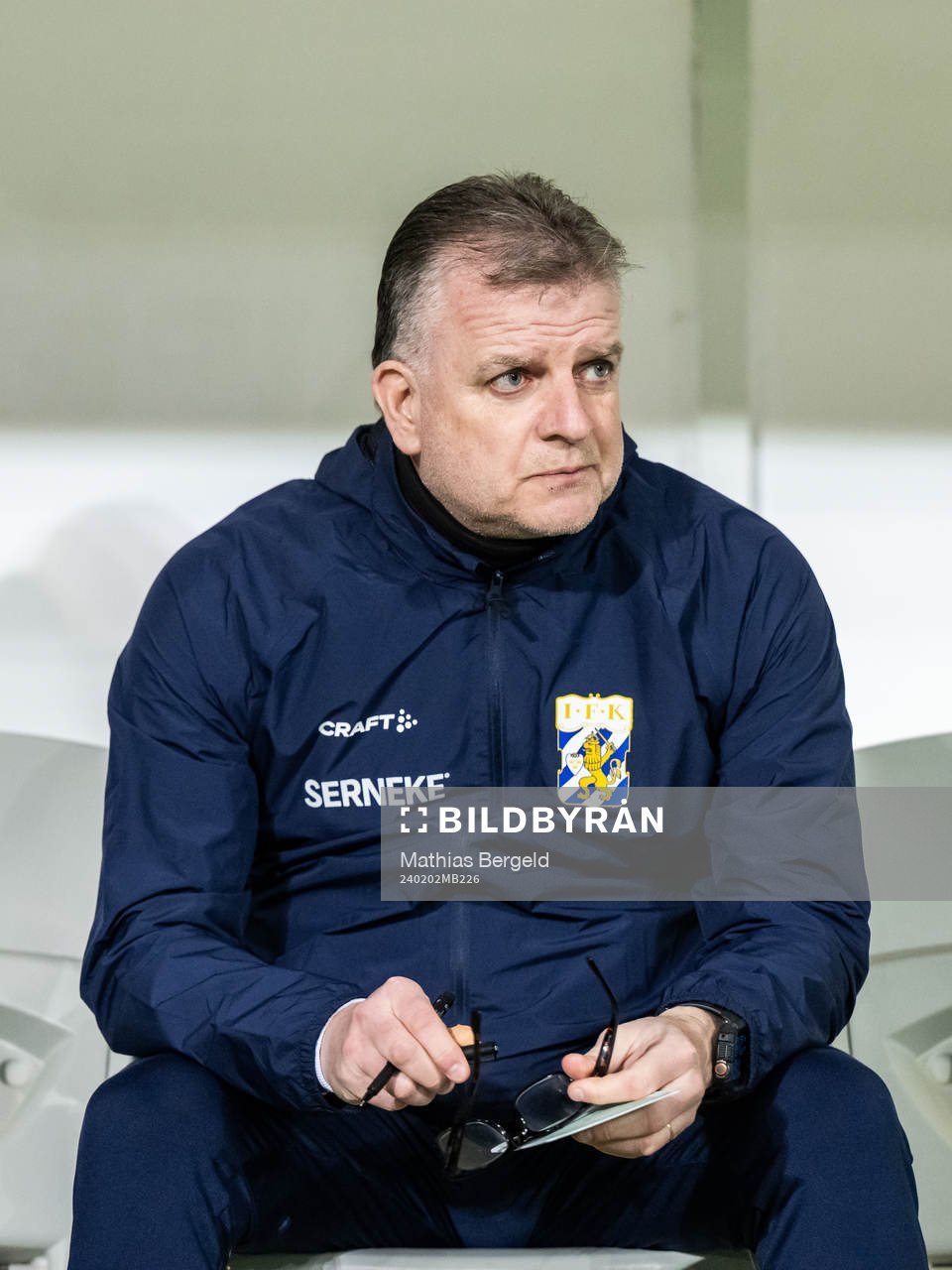 Football developer Magnus Edlund of IFK Göteborg
