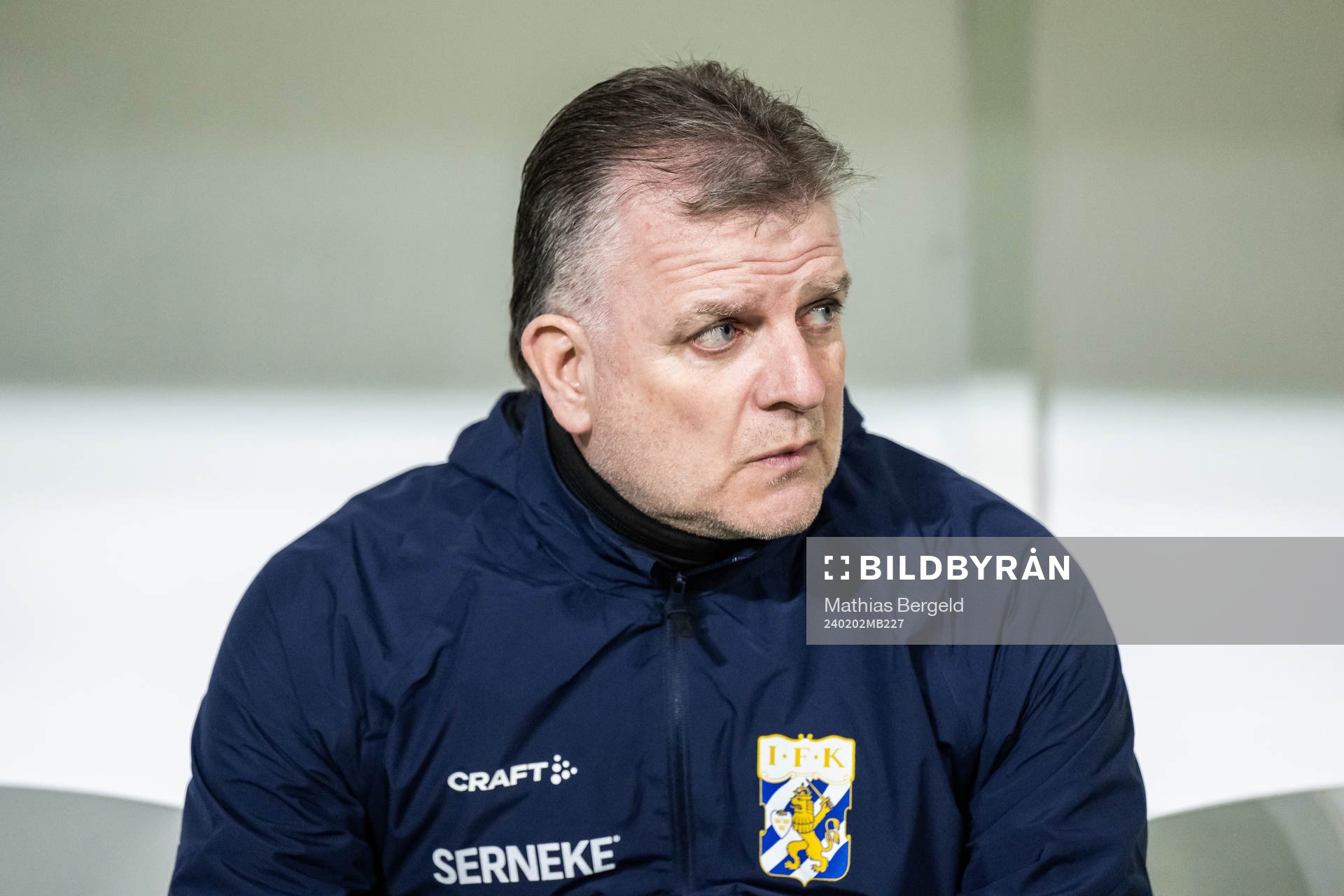Football developer Magnus Edlund of IFK Göteborg