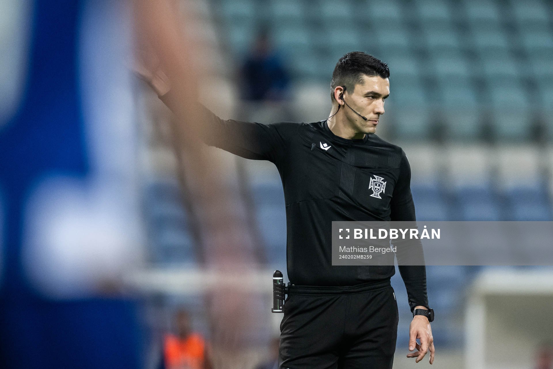 Referee Flavio Duarte
