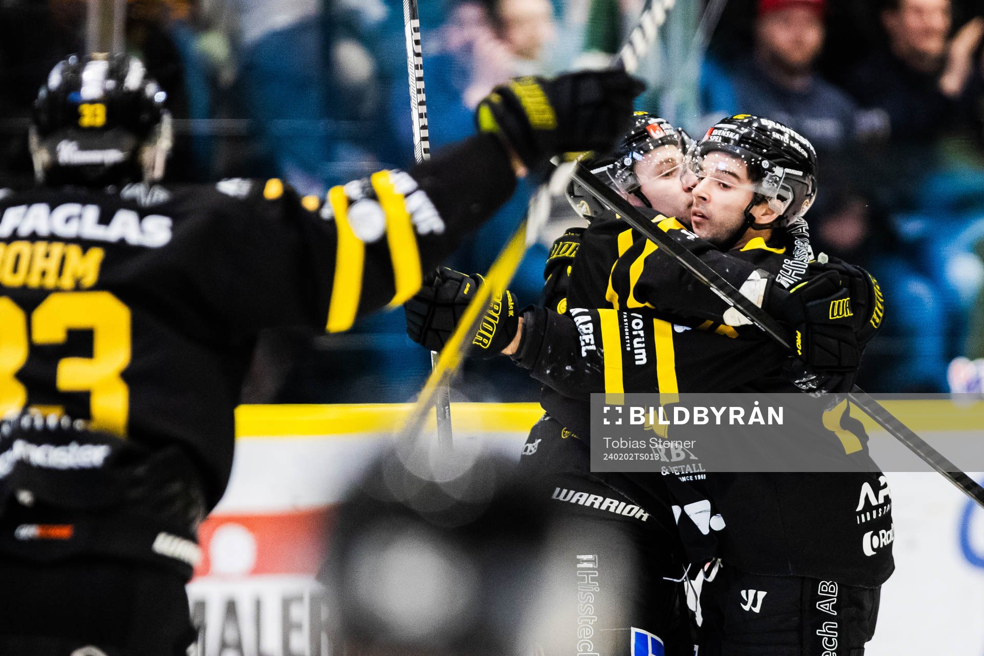 Västerås Shane Gersich jublar