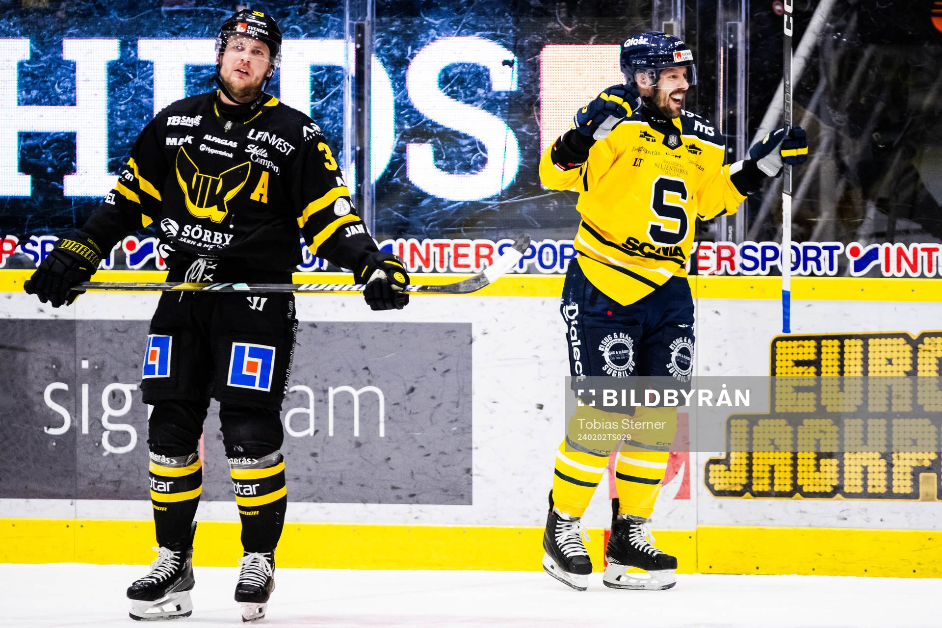 Södertäljes Marcus Eriksson jublar