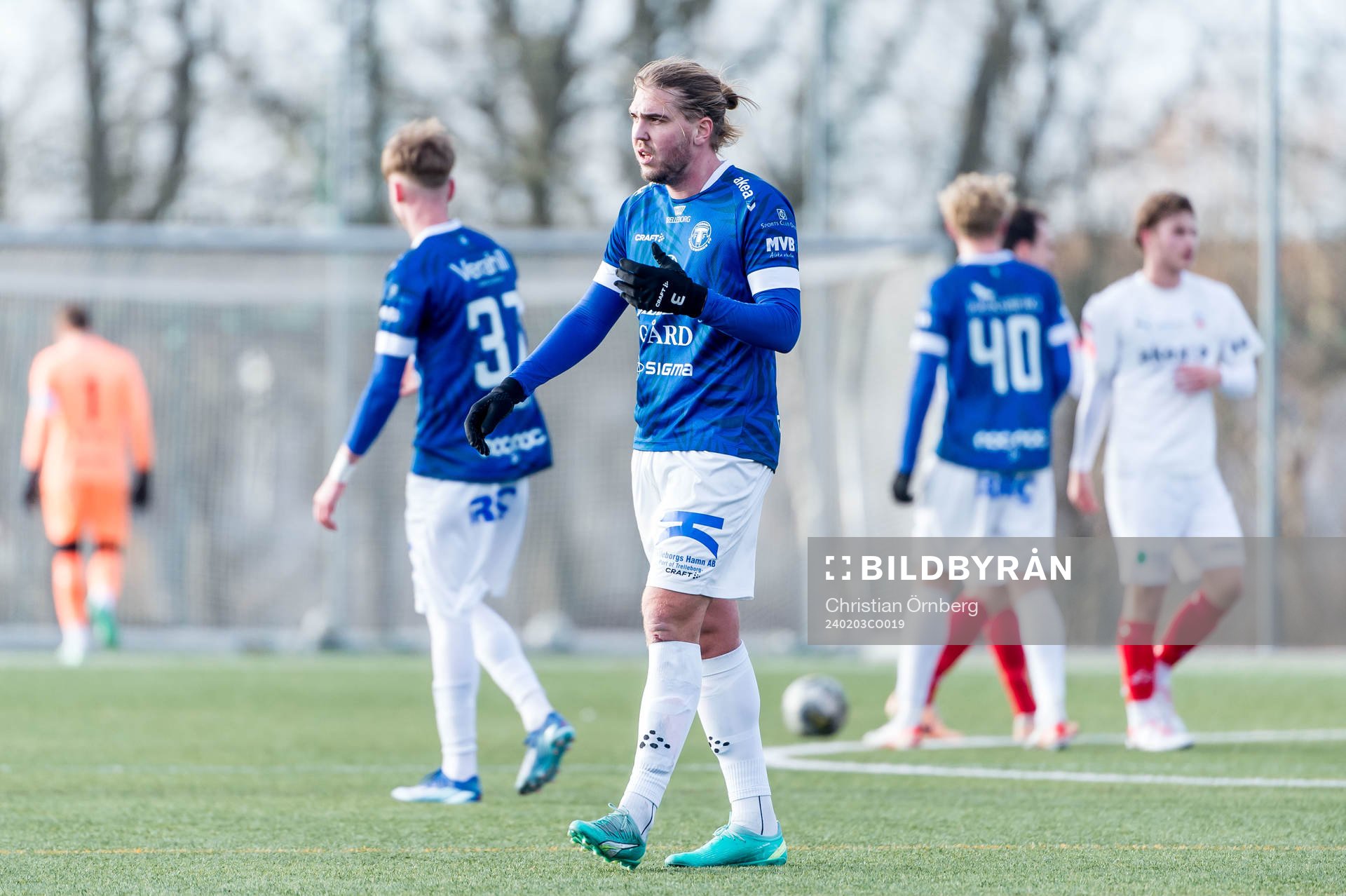 Trelleborgs Charlie Weberg deppar