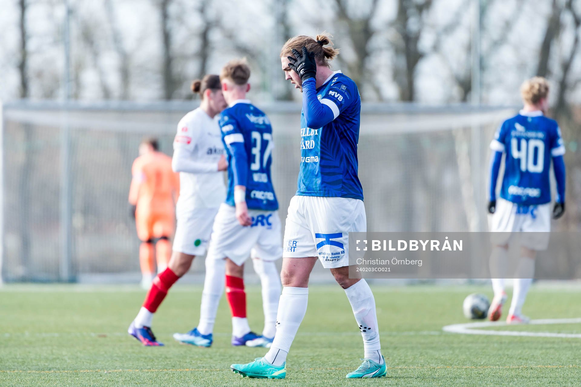 Trelleborgs Charlie Weberg deppar