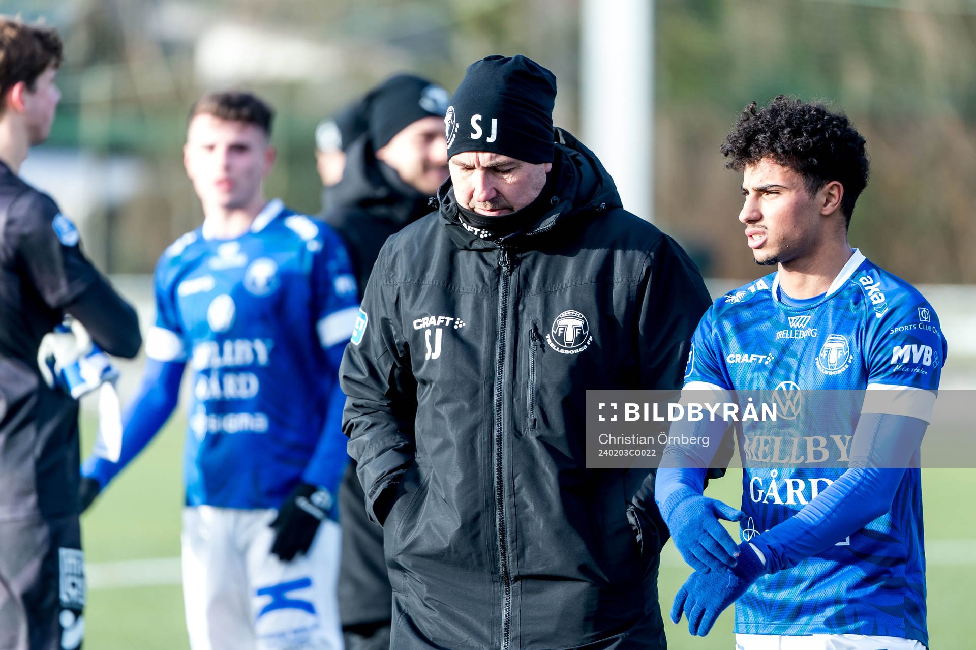 Trelleborgs tränare Stefan Jacobsson deppar
