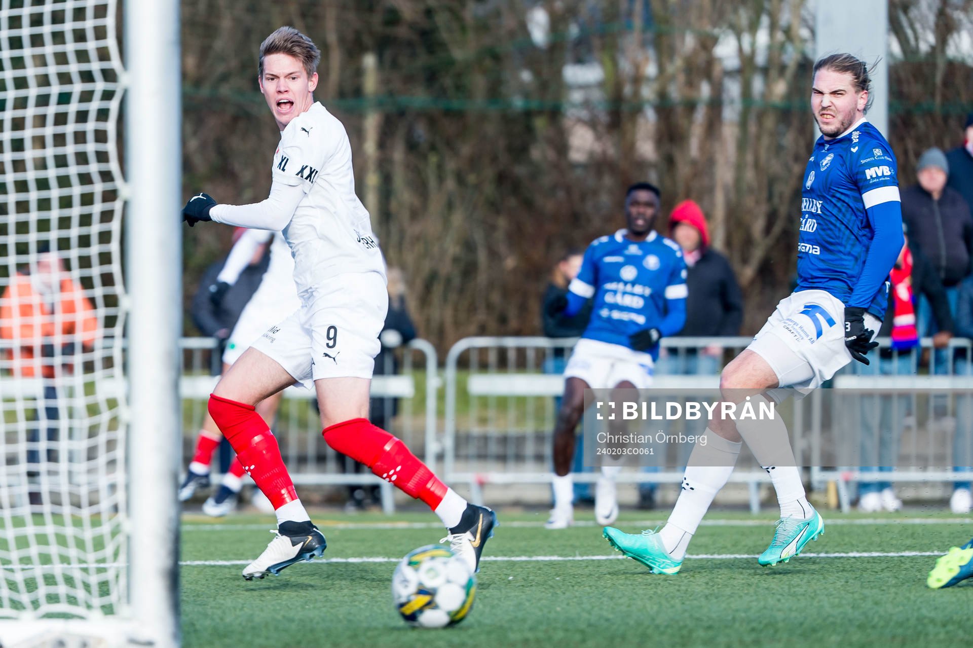 Helsingborgs Taylor Silverholt och Trelleborgs Charlie