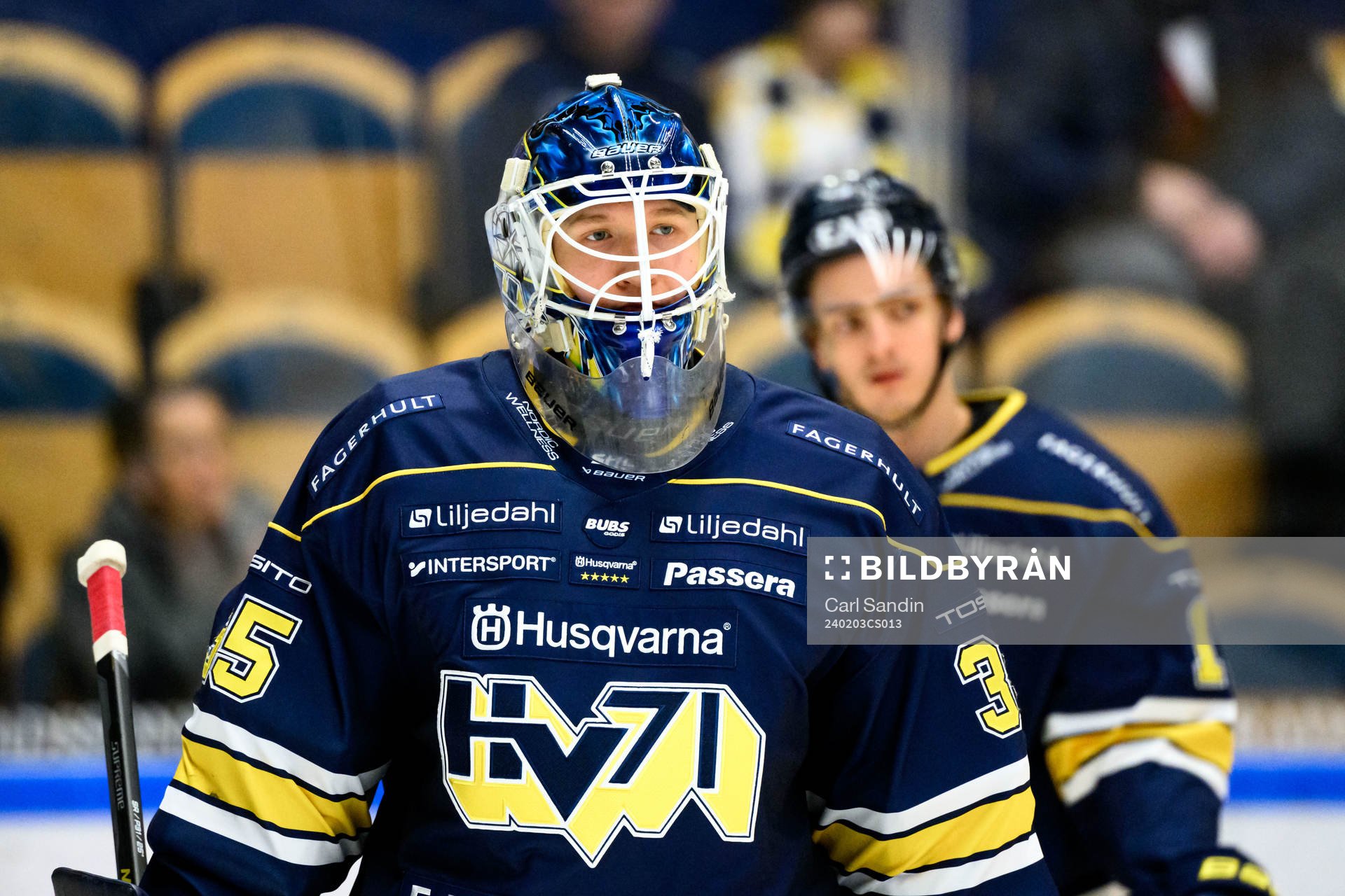 HV71s målvakt Olof Glifford