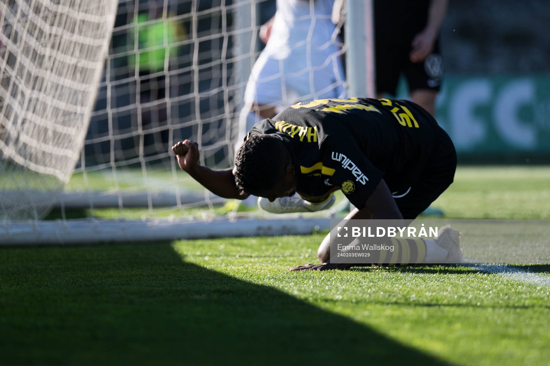 Abdihakin Ali of AIK looks dejected