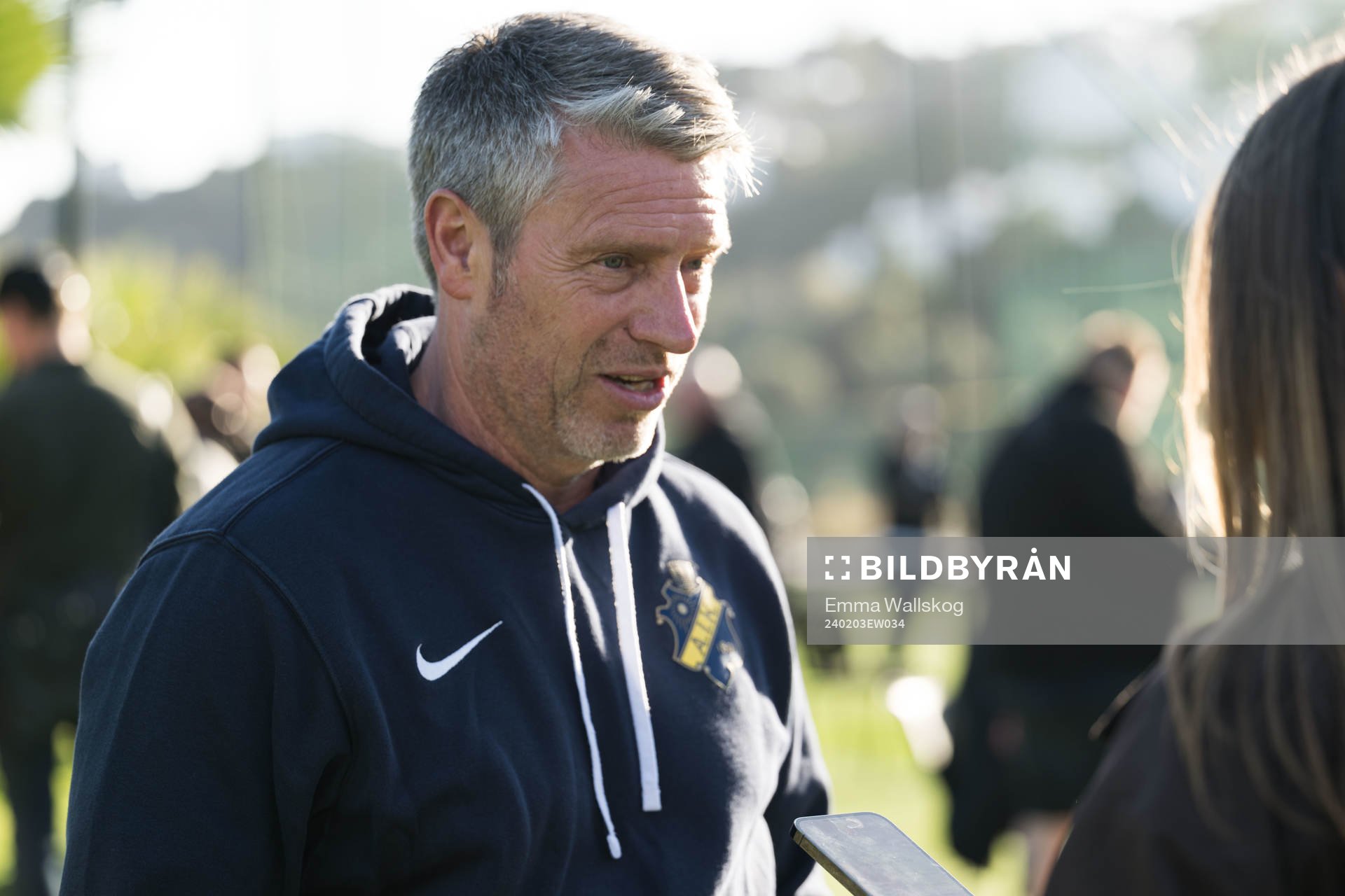 Sports director Thomas Berntsen of AIK