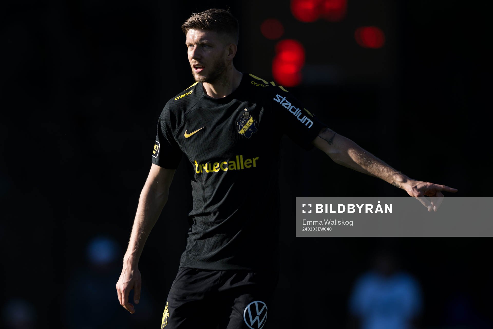 Anton Salétros of AIK