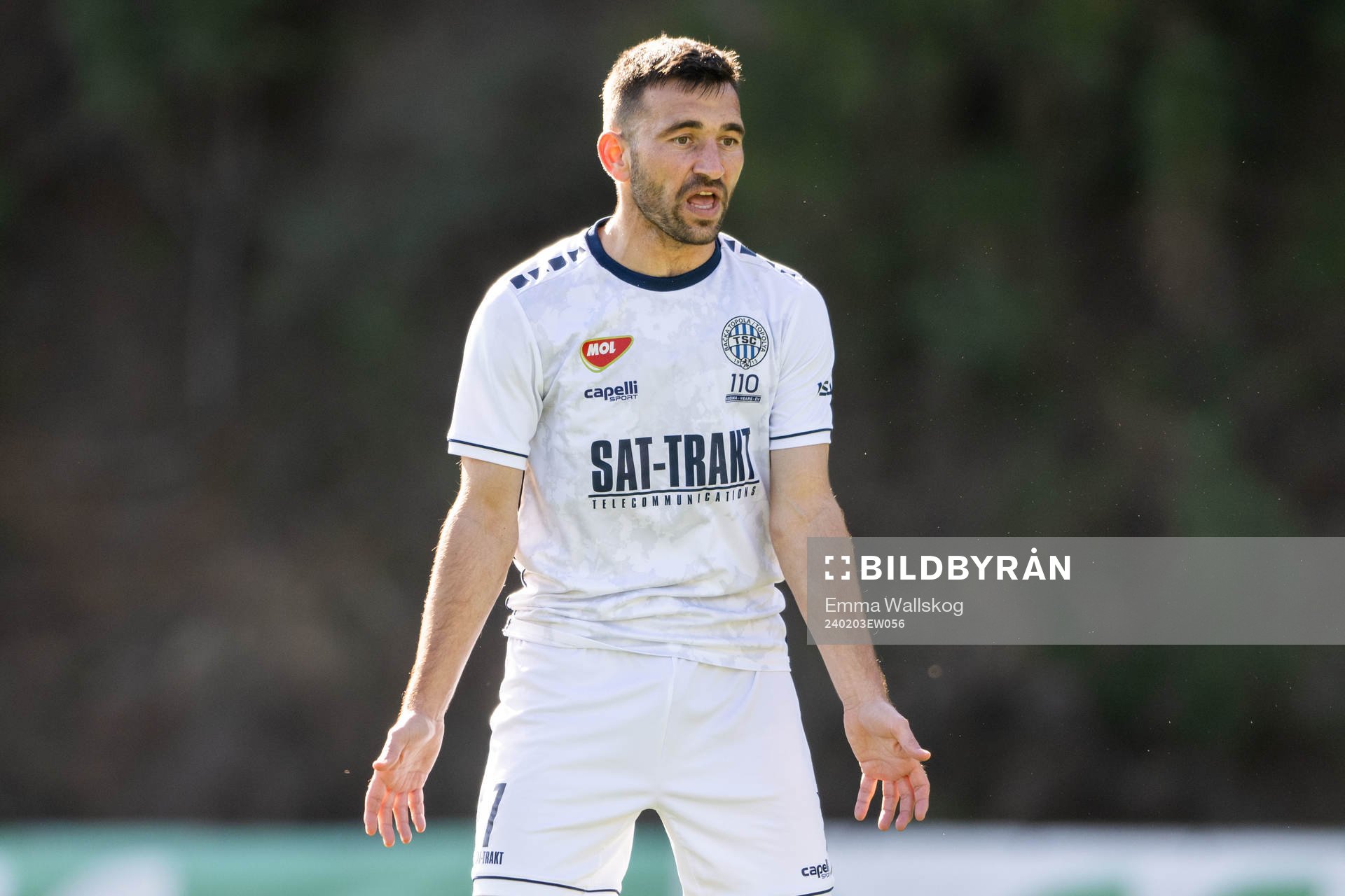 Milan Radin of FK TSC Backa Topola
