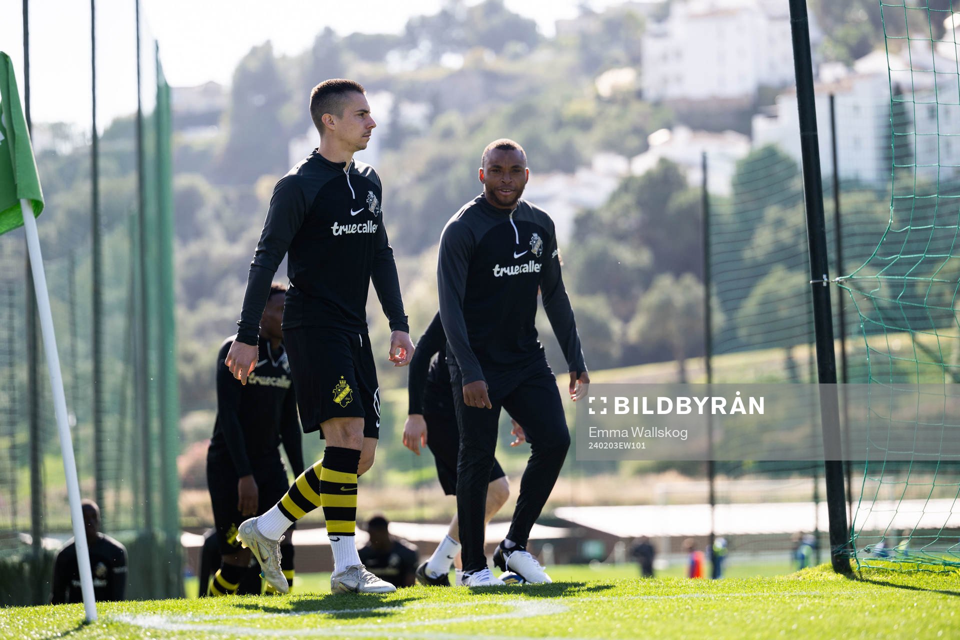 Dino Besirovic and Abdussalam Magashy of AIK