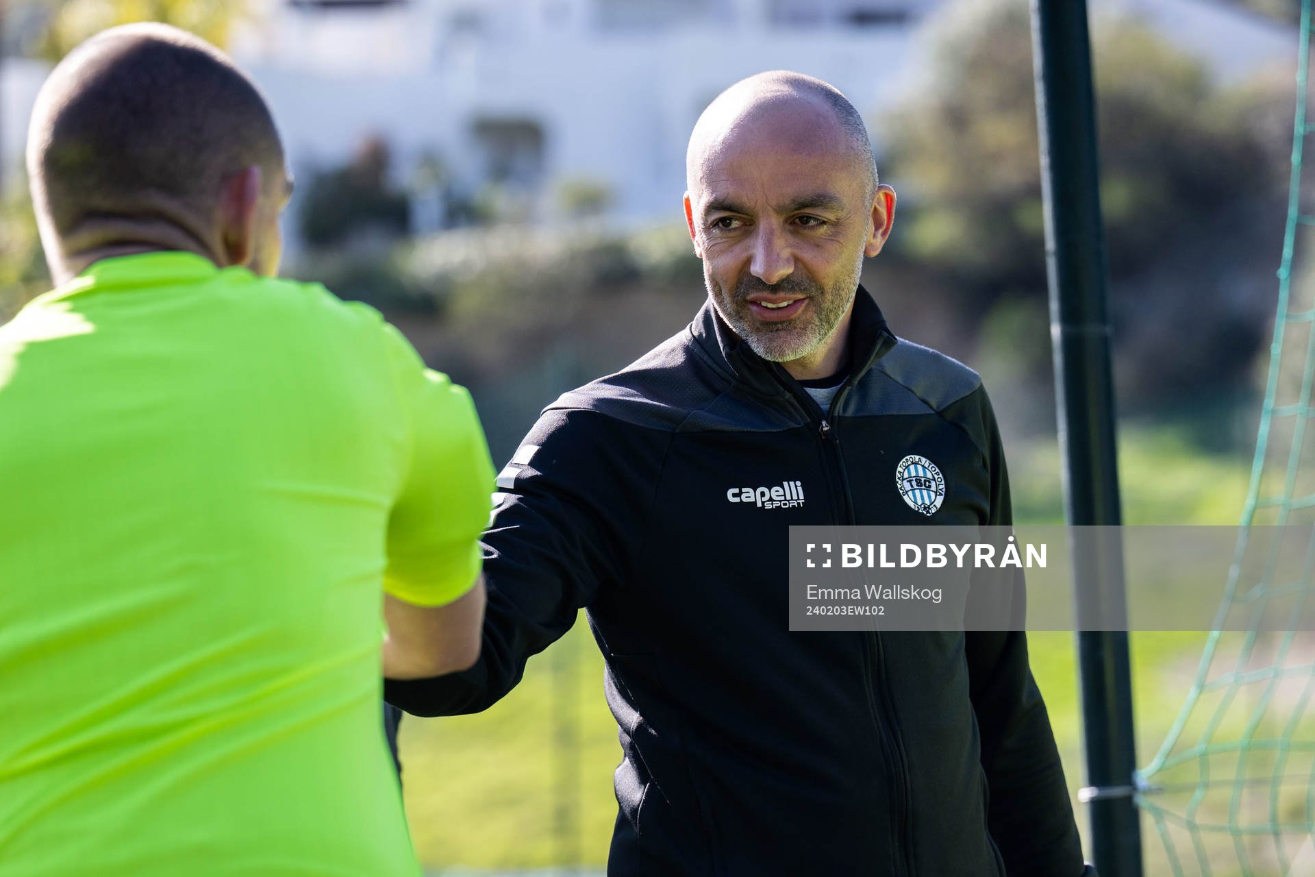 Head coach Zarko Lazetic of FK TSC Backa Topola