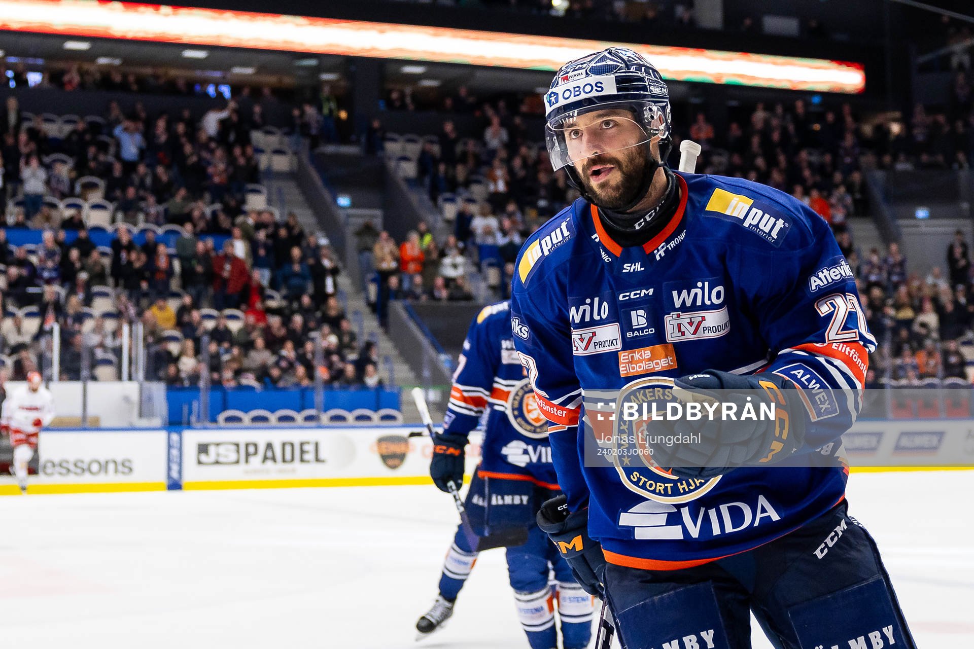 Växjös Tobias Rieder jublar