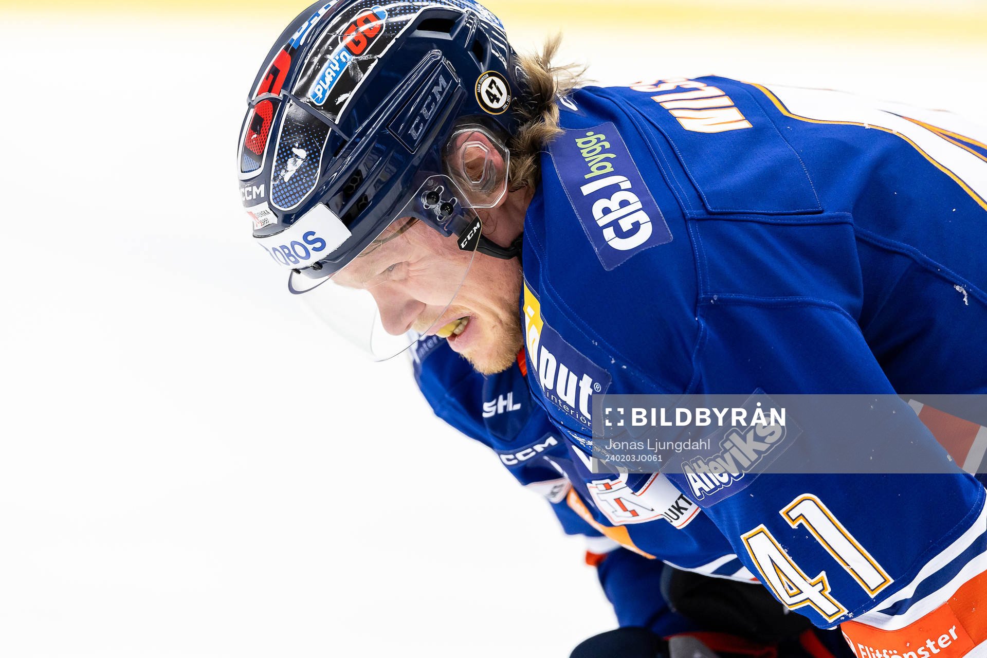 Växjös Ludvig Nilsson har ont