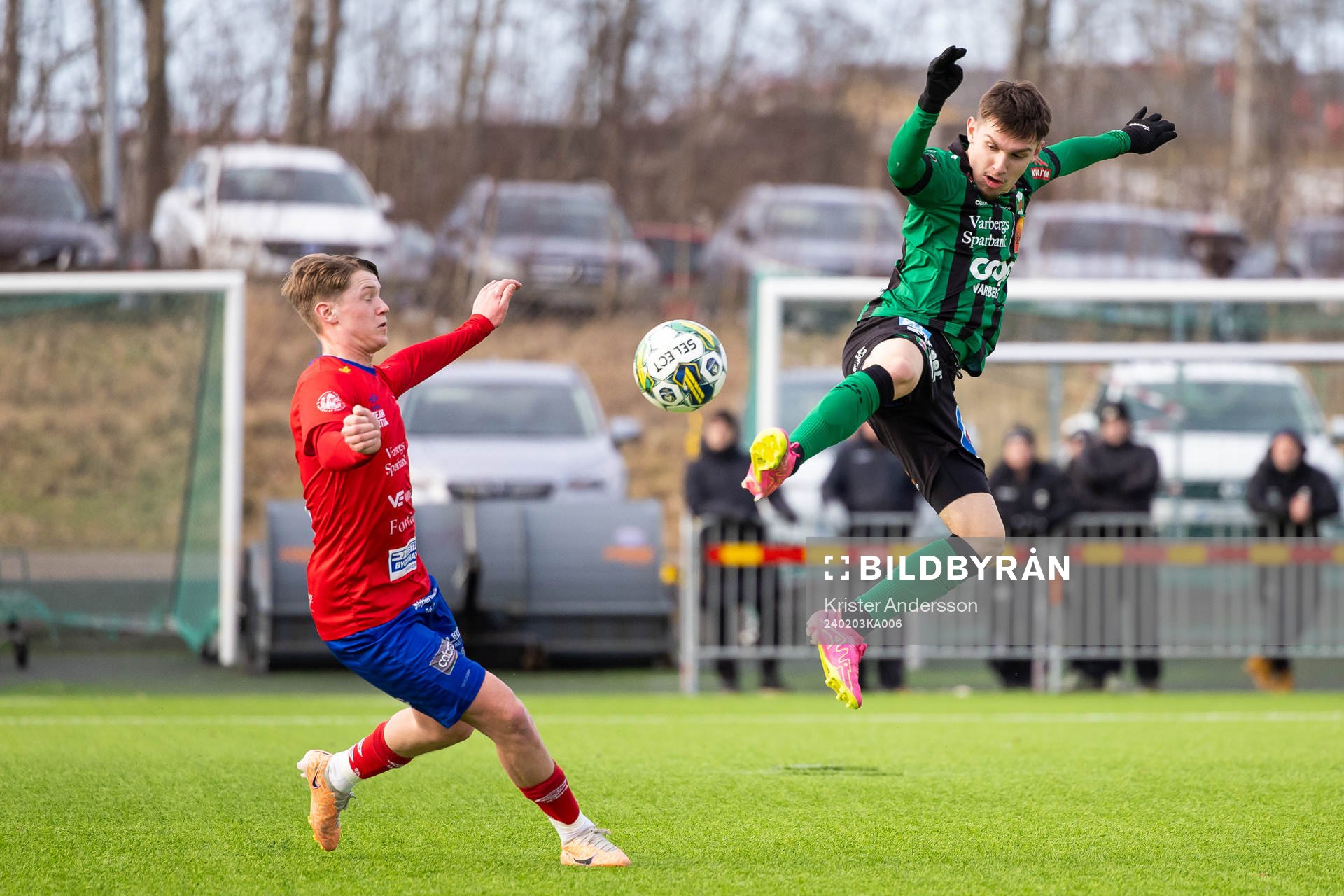 Tvååkers Isak Wiman och Varbergs Isak Bjerkebo