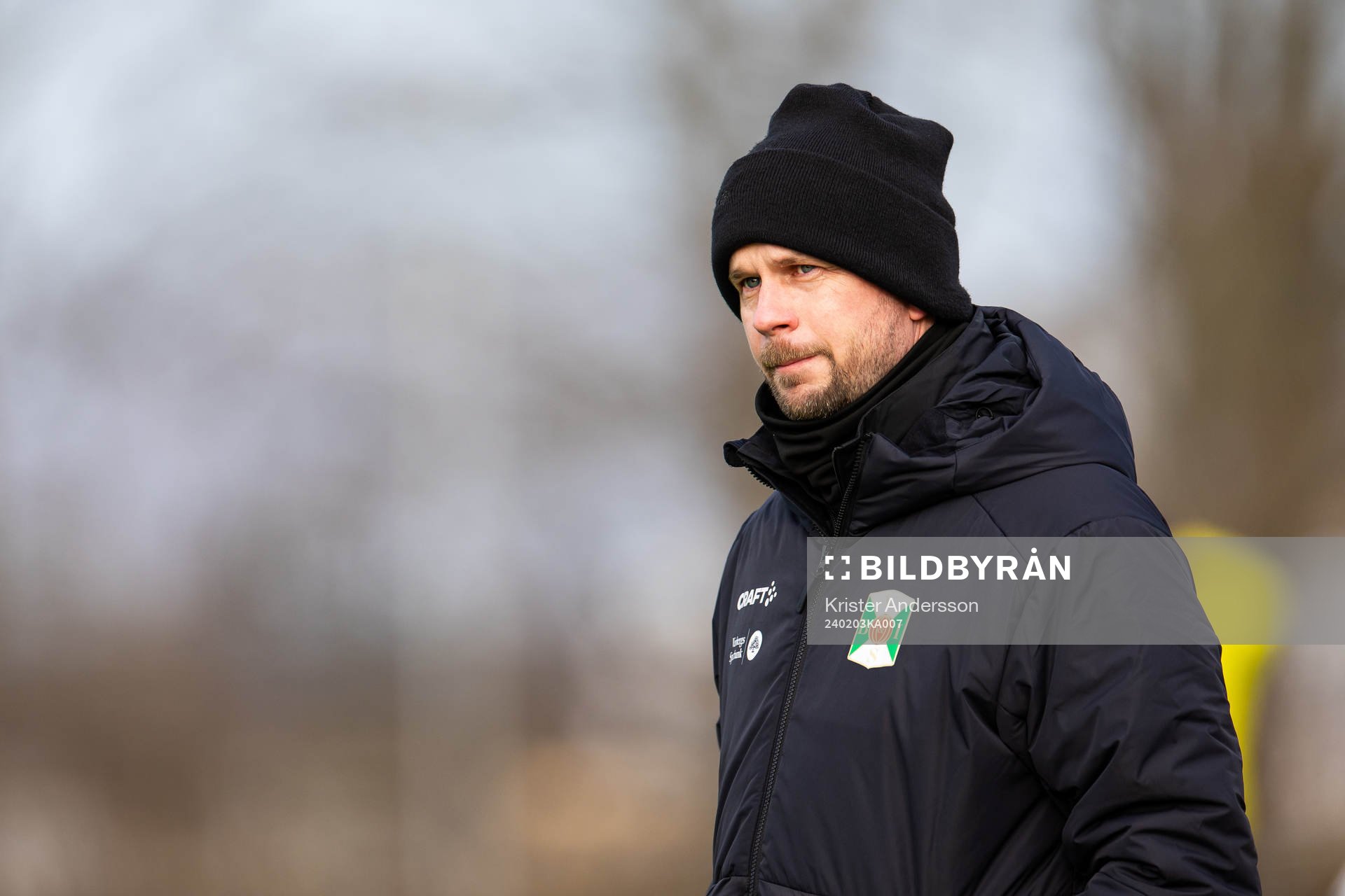 Varbergs tränare Tobias Linderoth