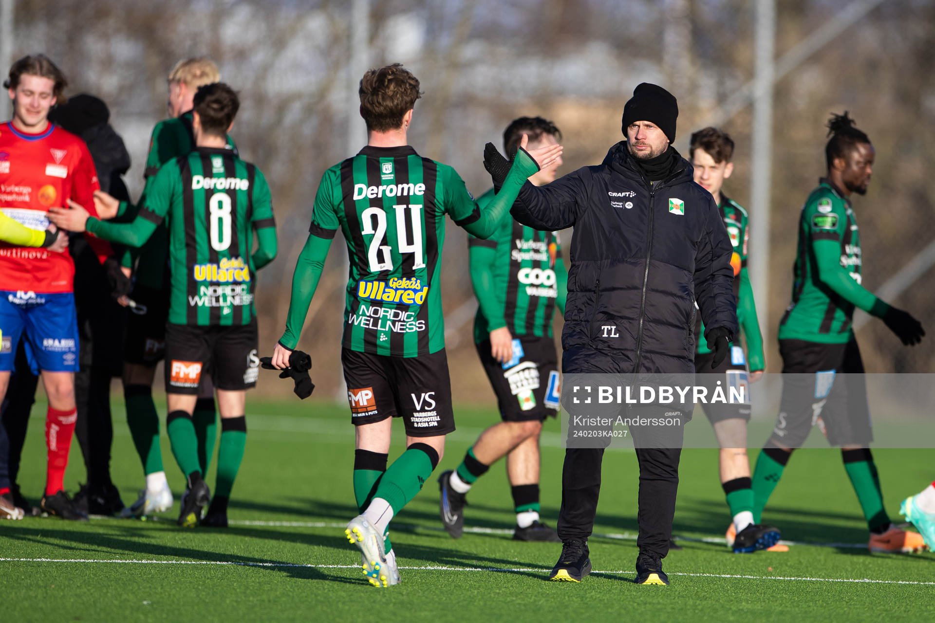 Varbergs tränare Tobias Linderoth