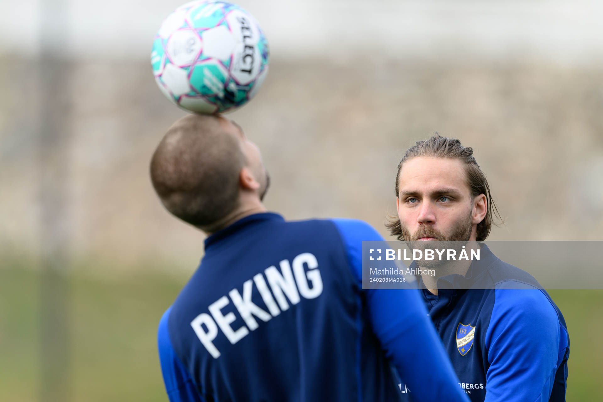 IFK Norrköpings Amadeus Sögaard och Christoffer Nyman