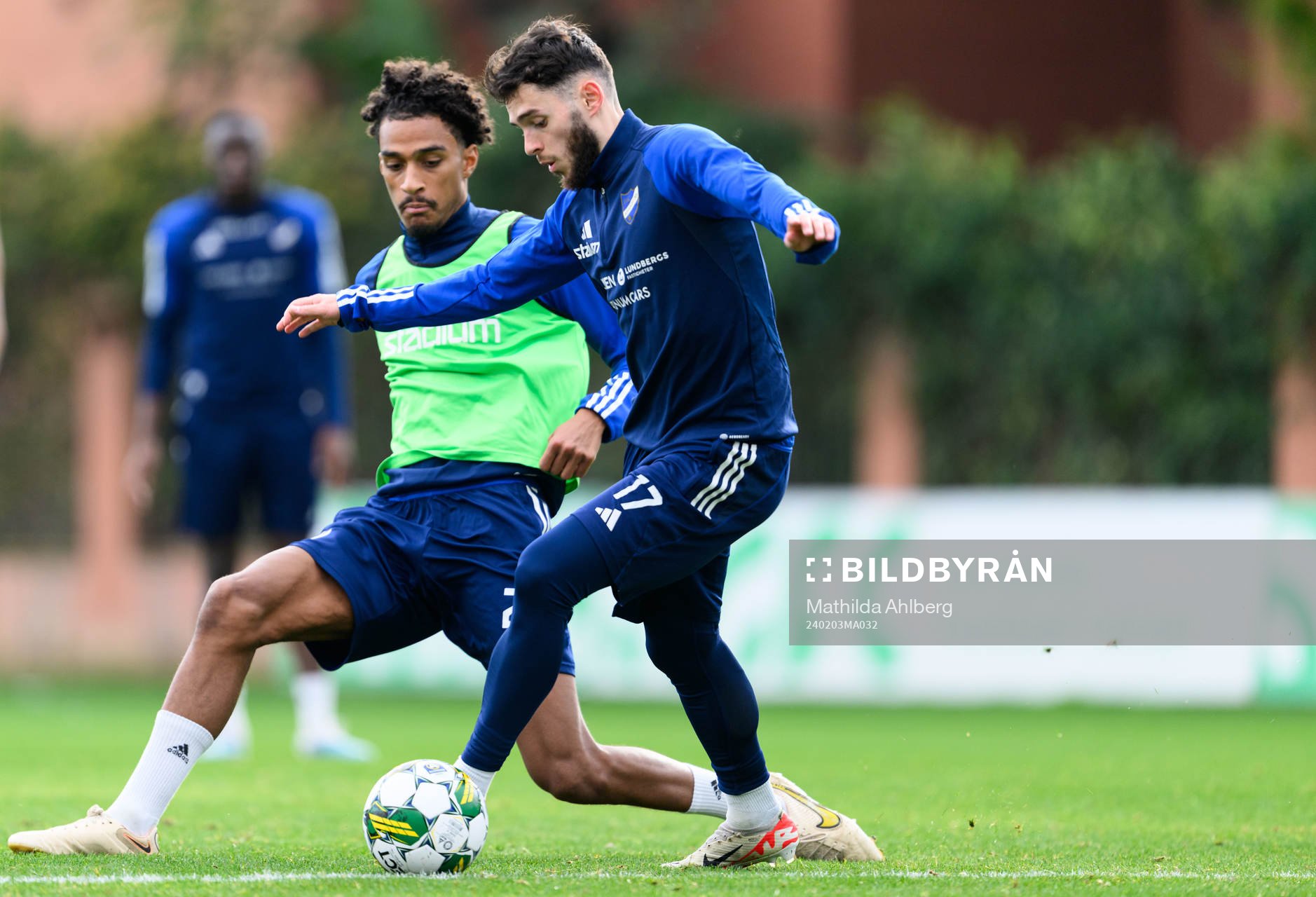 IFK Norrköpings Jesper Ceesay och Laorent Shabani