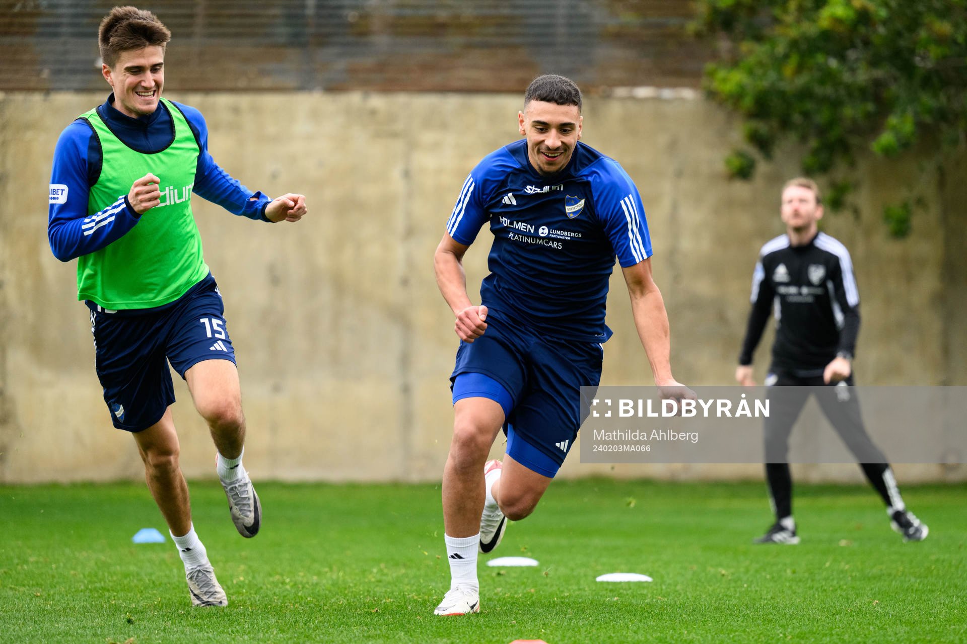 IFK Norrköpings Carl Björk och Vito Hammershöy-Mistrati