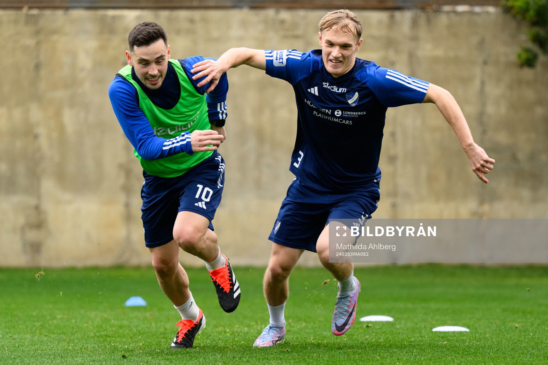 IFK Norrköpings Vito Hammershöy-Mistrati och Marcus