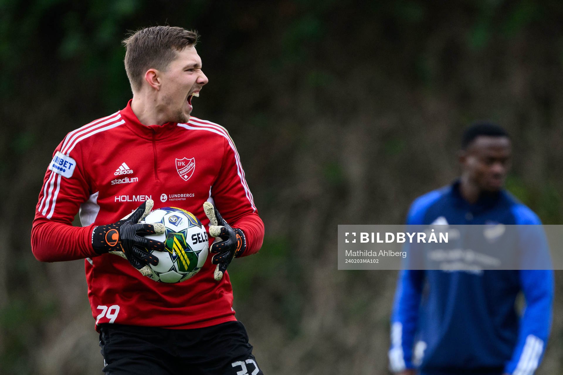 IFK Norrköpings målvakt Julius Lindgren