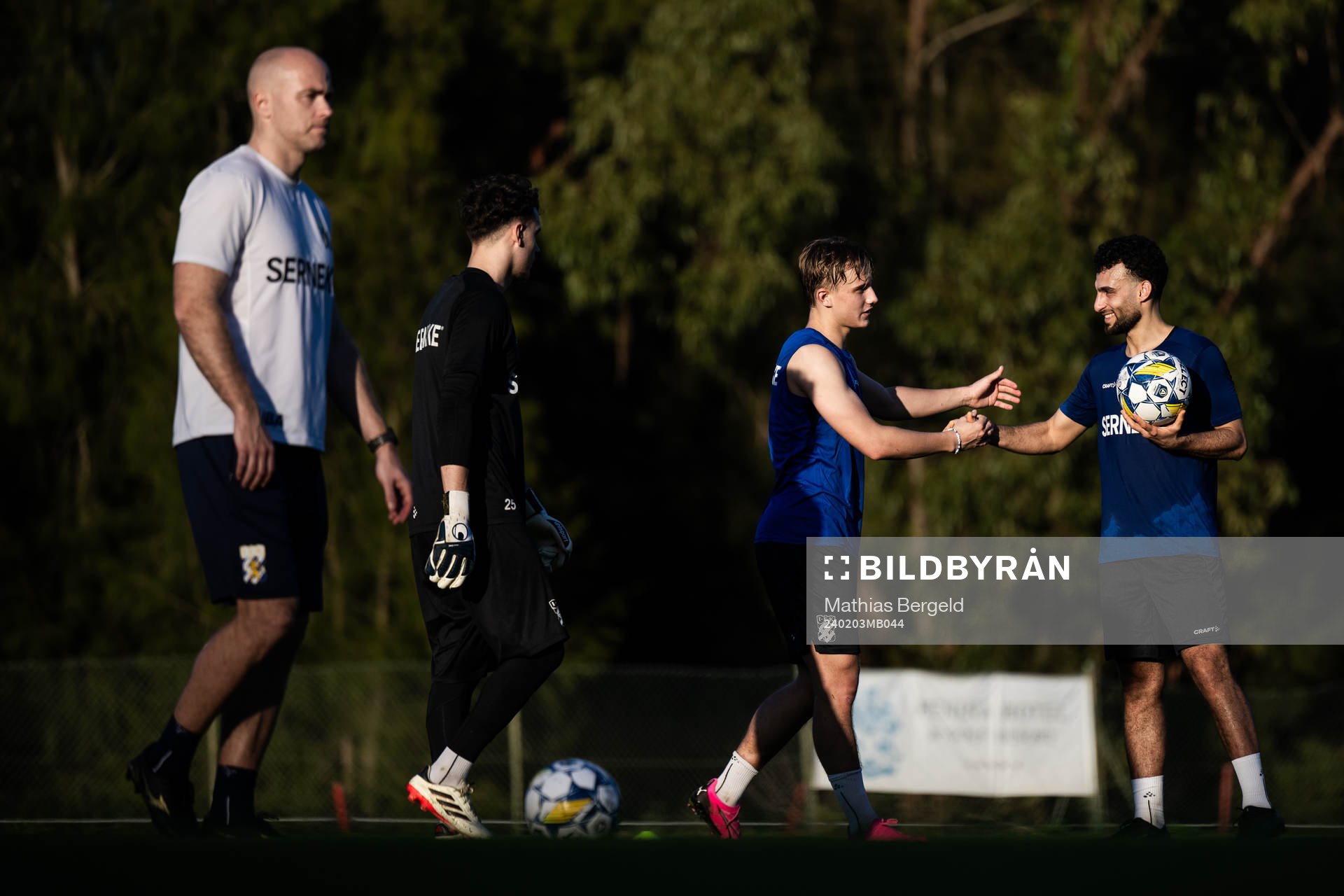 Linus Carlstrand och Mohanad Al-Jarah