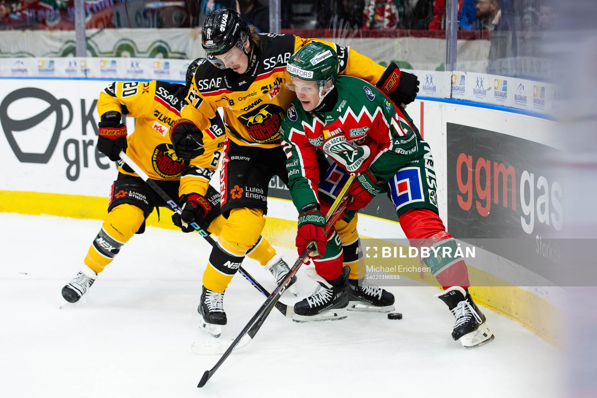 Luleås Jack Connolly och Oskari Laaksonen