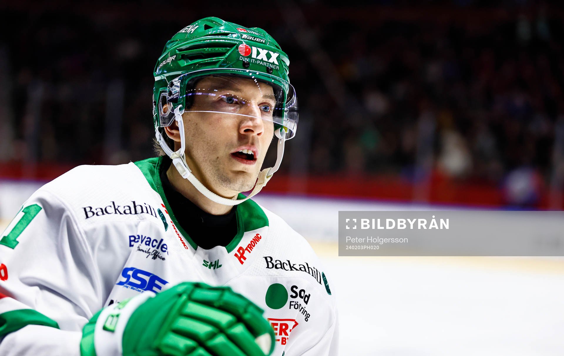Rögles Adam Tambellini jublar