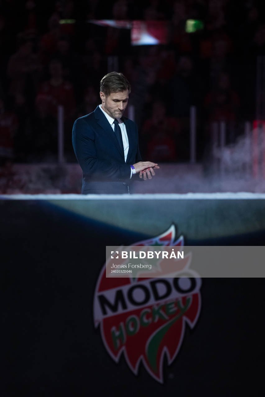 Markus Näslund hyllas