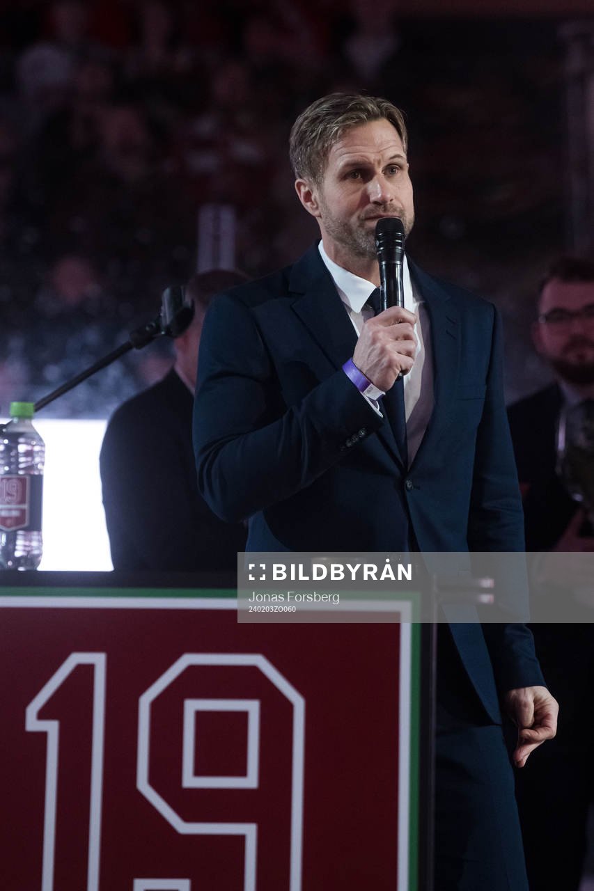 Markus Näslund hyllas