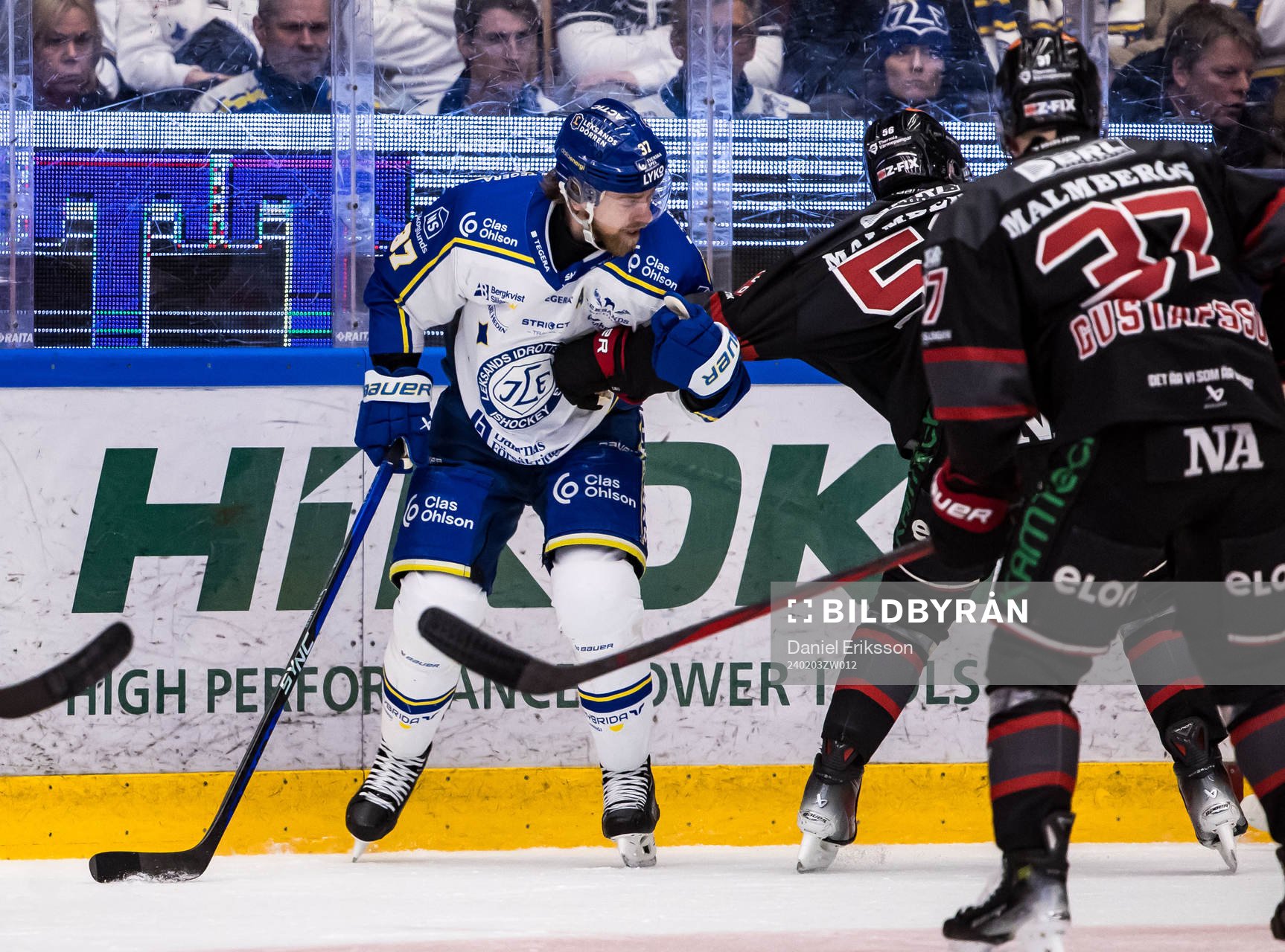 Leksands Anton Lindholm och Örebros Robin Norell