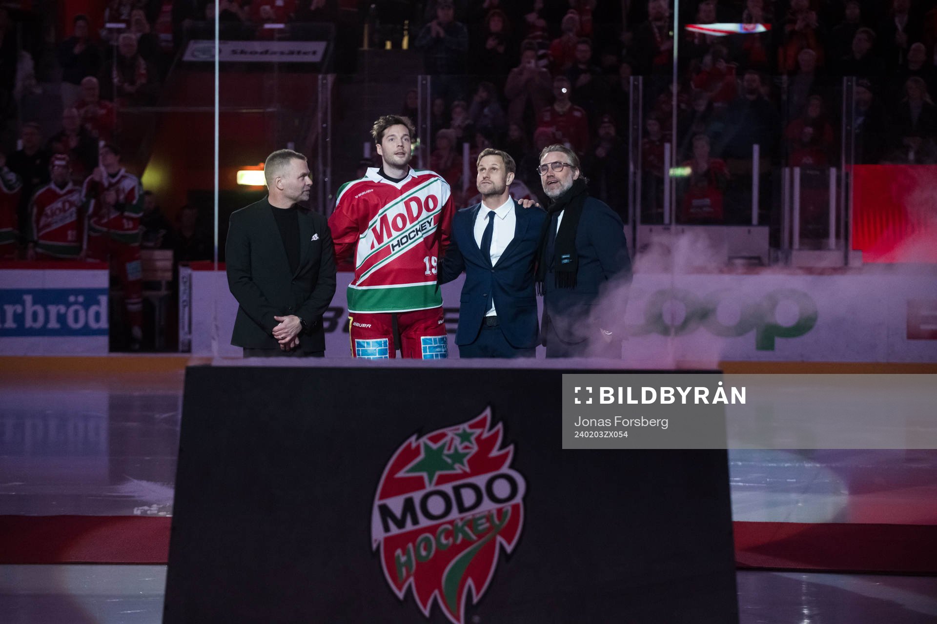 Markus Näslund hyllas