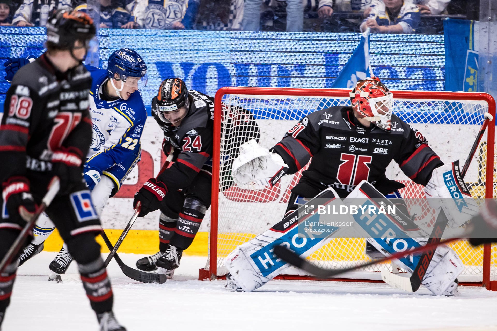 Leksands Lukas Vejdemo och Örebros Hannes Björninen och
