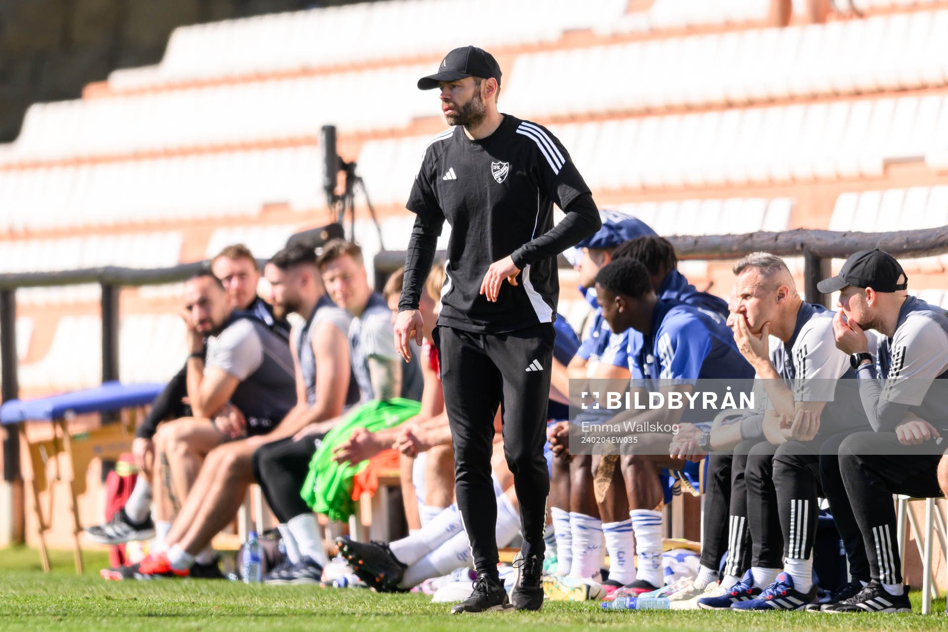 Head coach Andreas Alm of IFK Norrköping