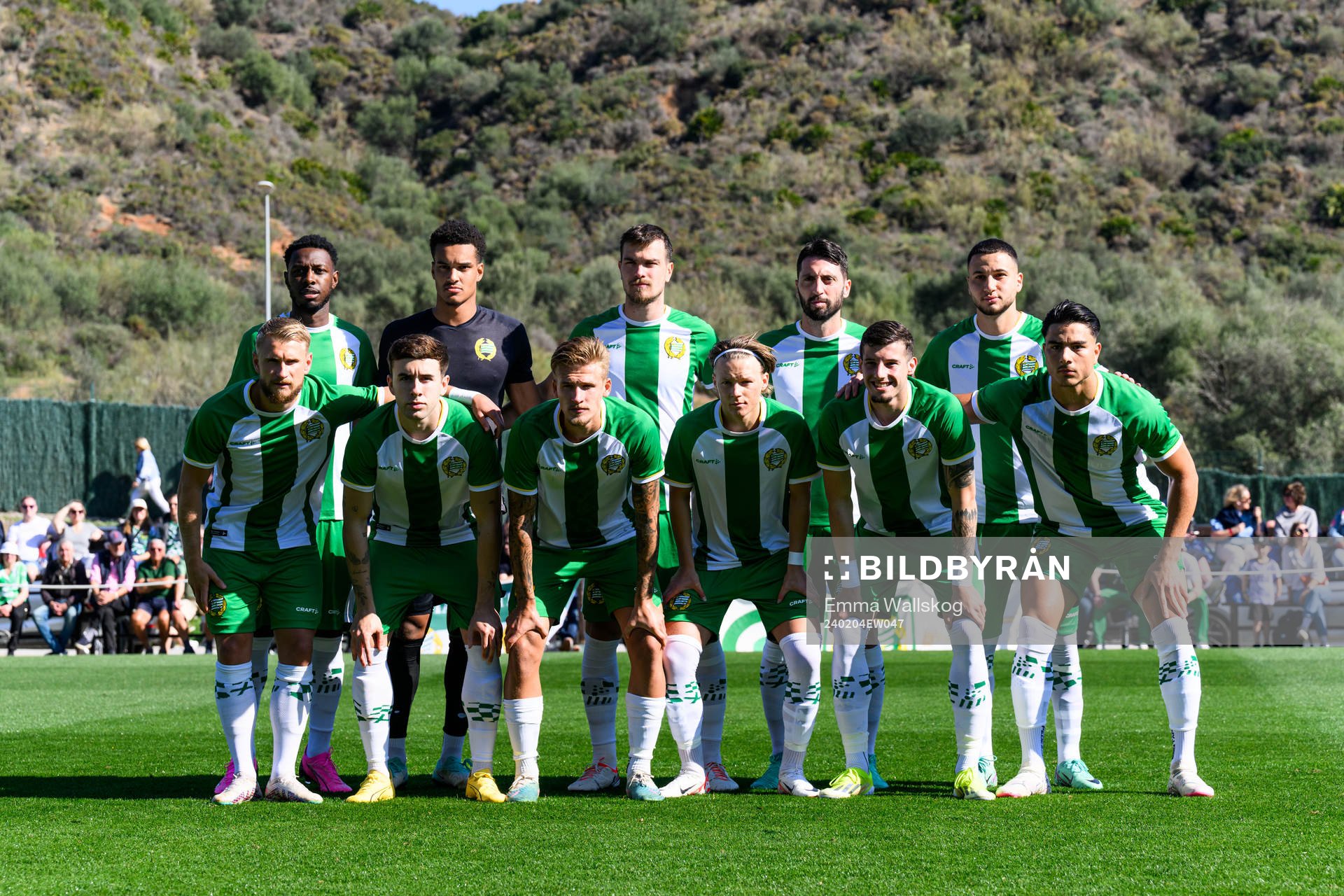 The starting eleven of Hammarby