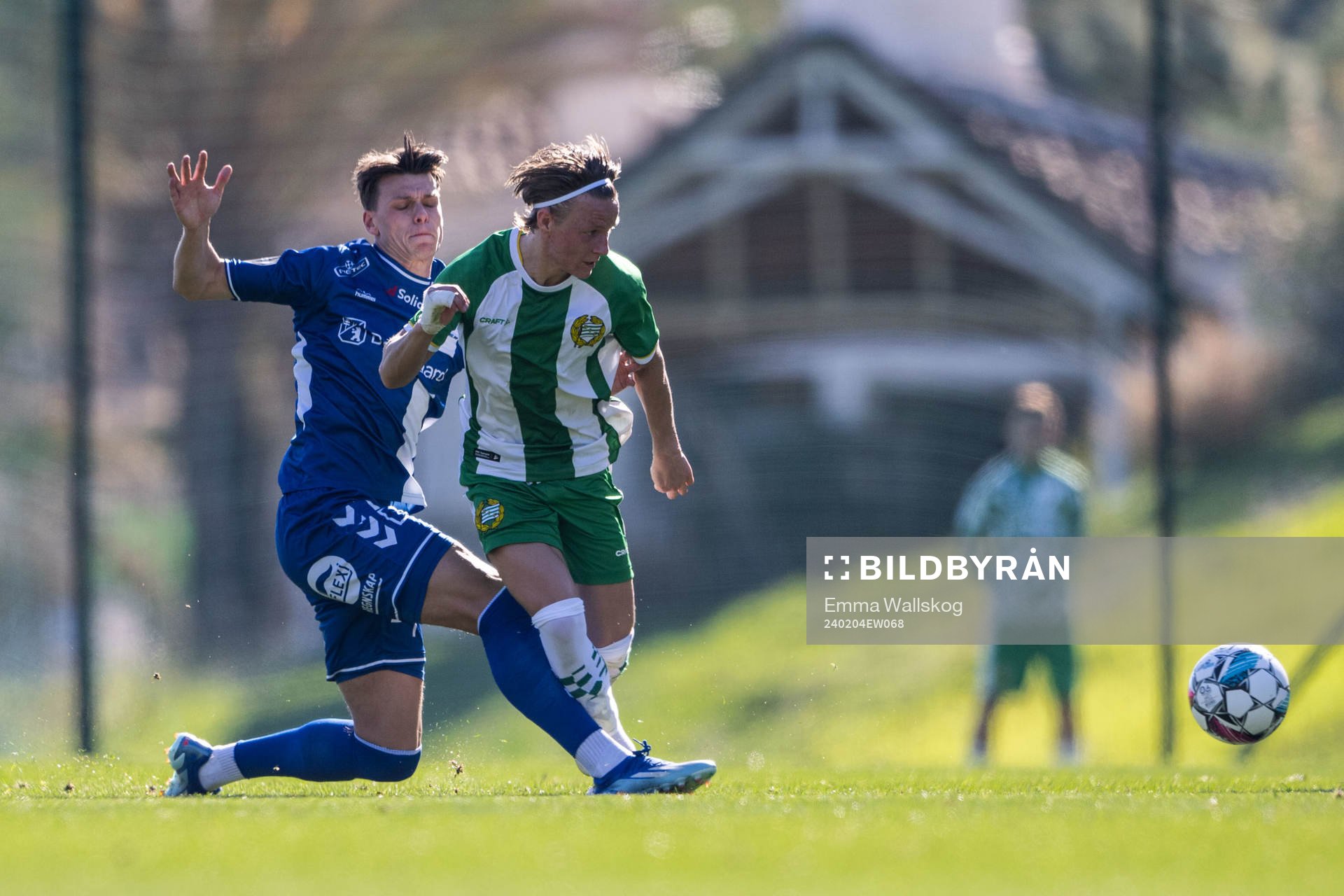 Sander Christiansen of Sarpsborg 08 and August Mikkelsen of