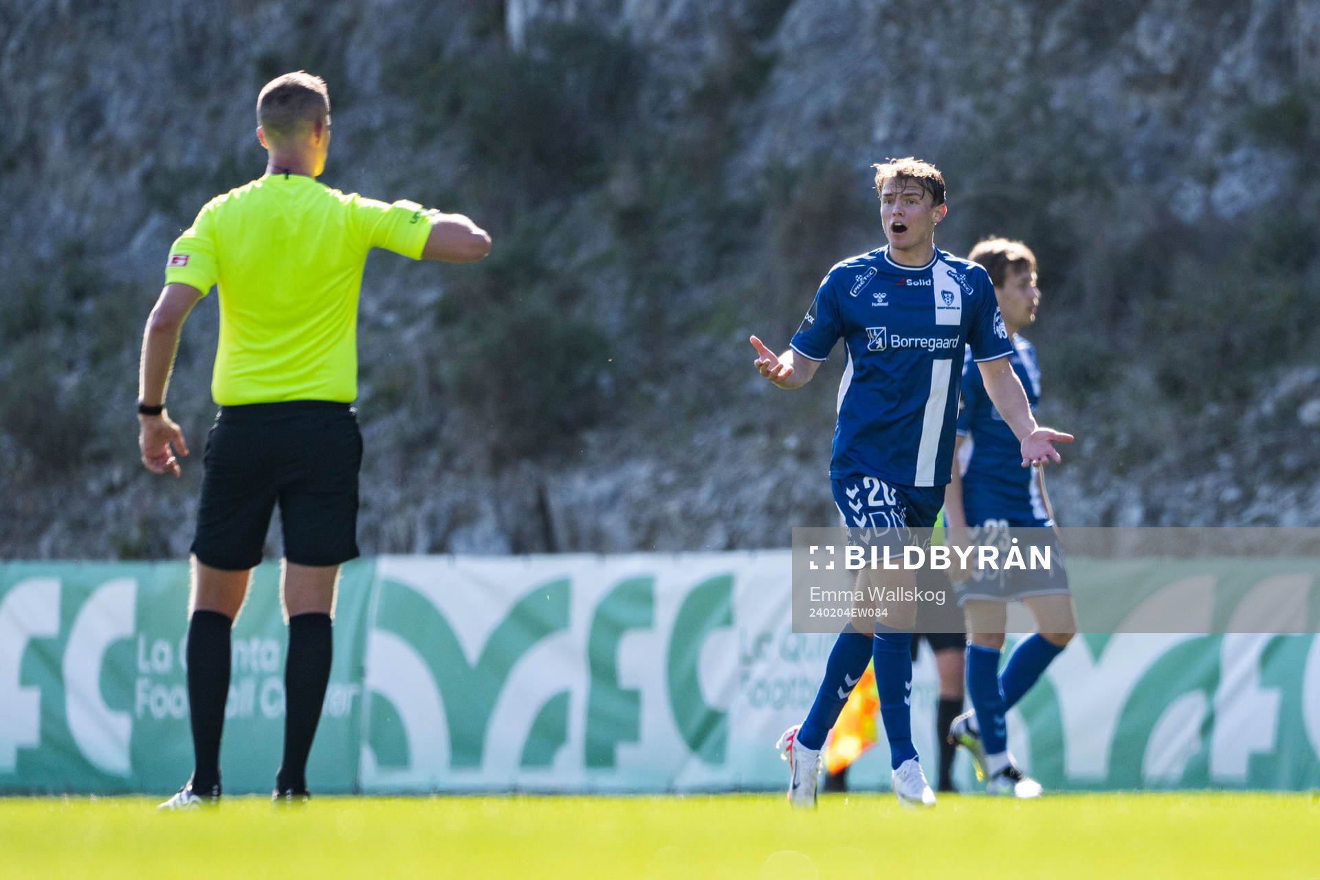 Peter Reinhardsen of Sarpsborg 08 reacts