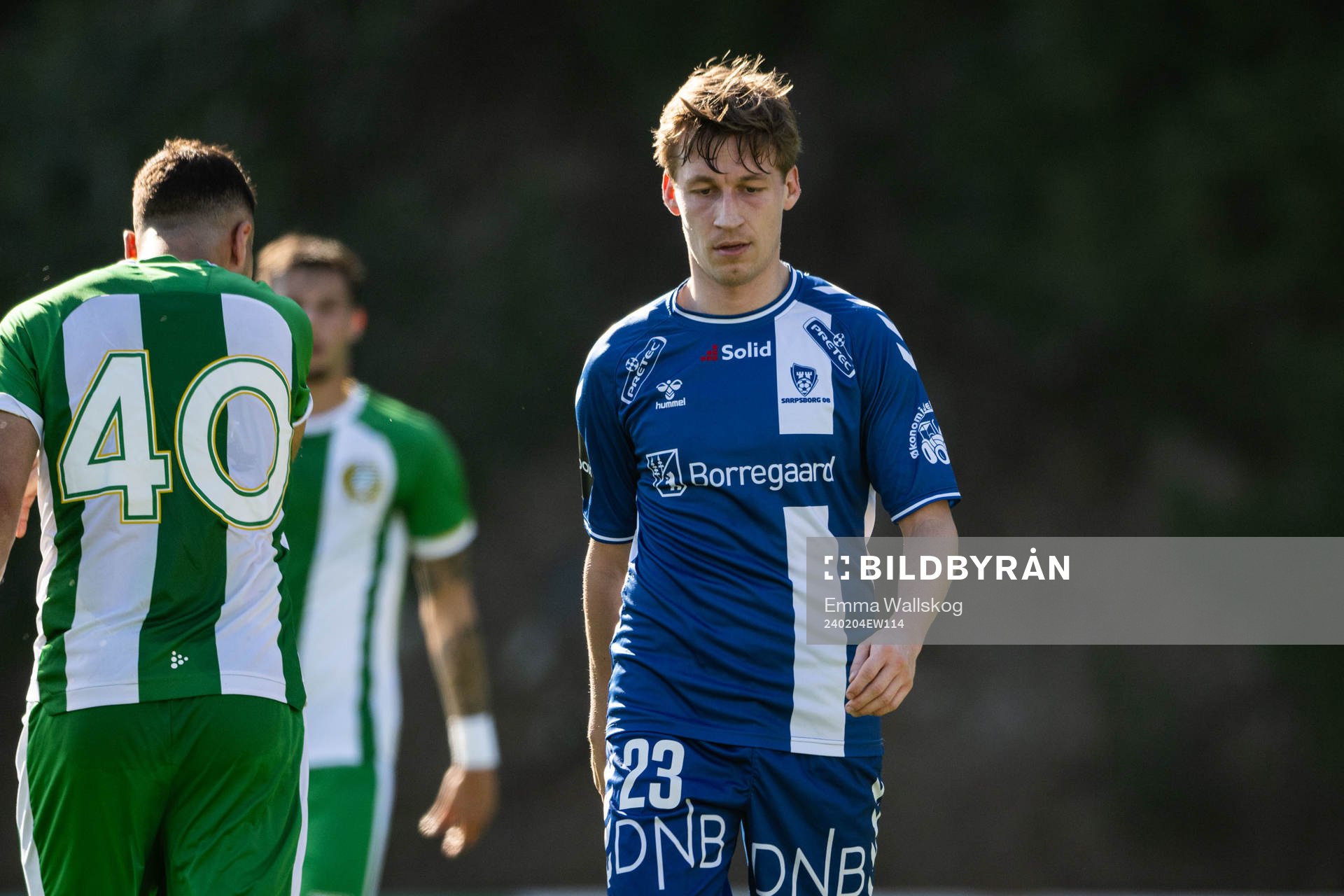Niklas Sandberg of Sarpsborg 08 looks dejected