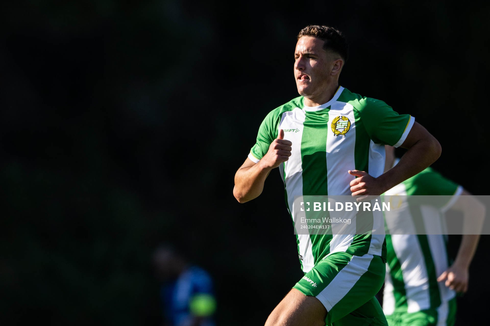 Deniz Gul of Hammarby after the friendly football match between Hammarby and Sarpsborg 08 on February 4, 2024 in Marbella. 