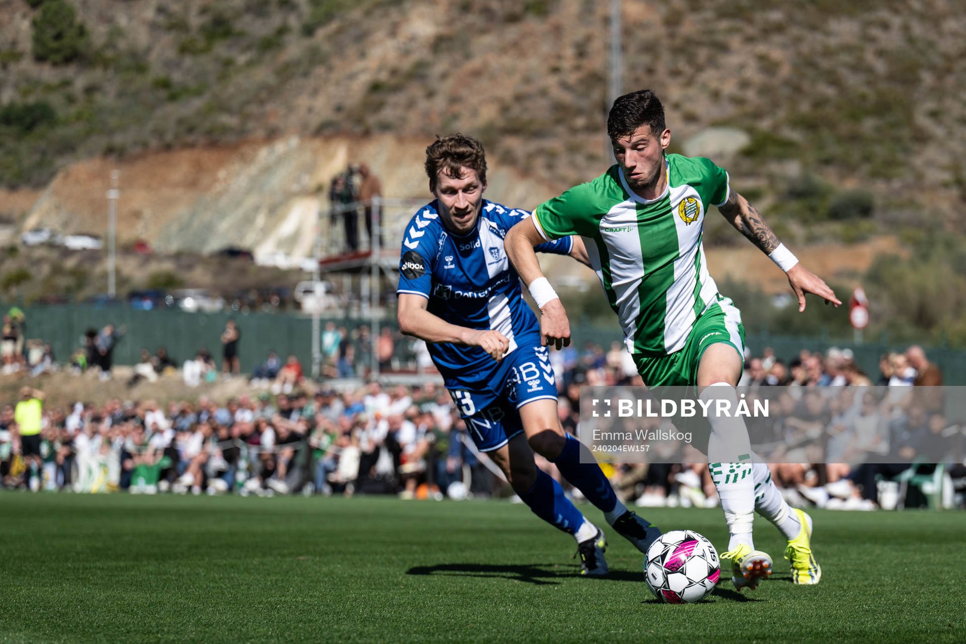 Niklas Sandberg of Sarpsborg 08 and Viktor Djukanovic of