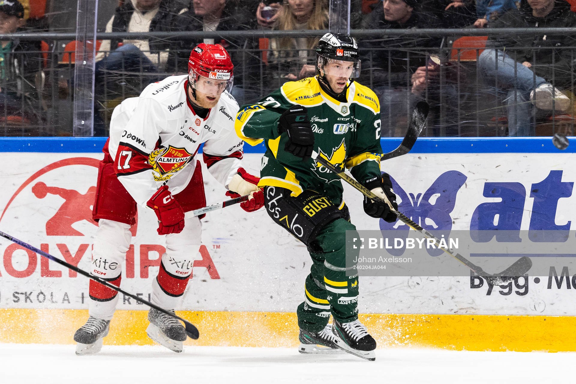Almtunas Oscar Pentler och Östersunds Henrik Marklund