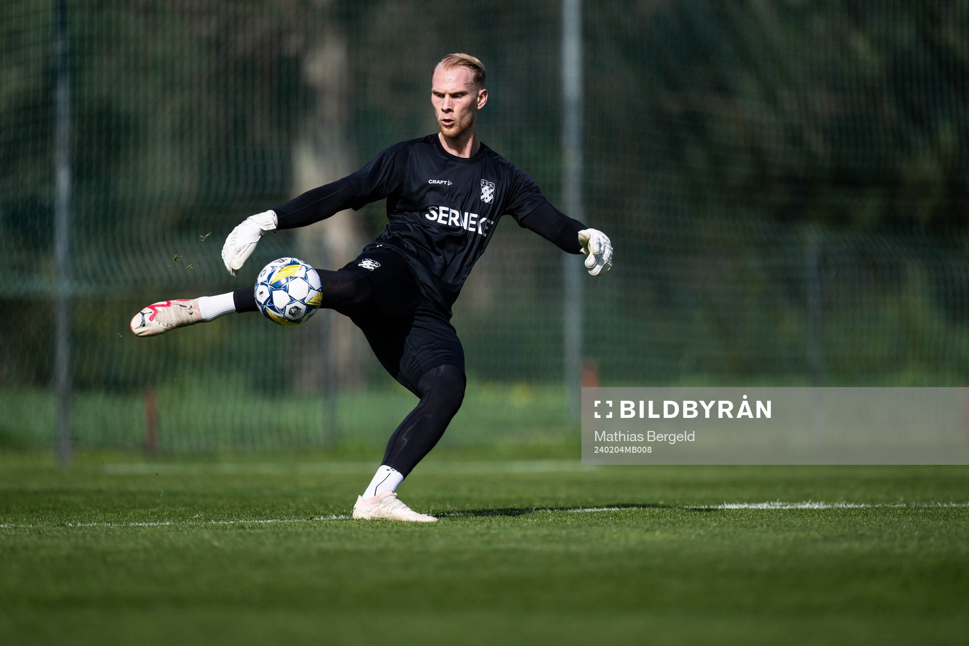Målvakt Pontus Dahlberg