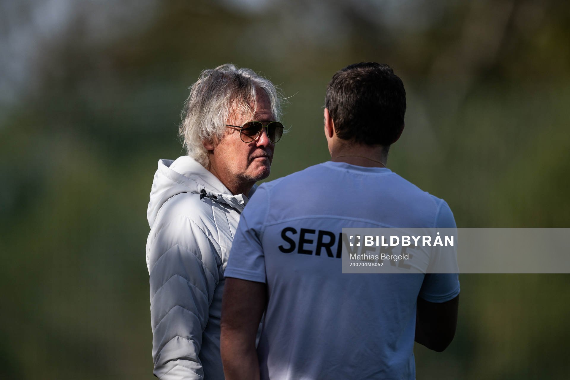 Team manager Hannes Stiller och chefsscout Stig Torbjörnsen