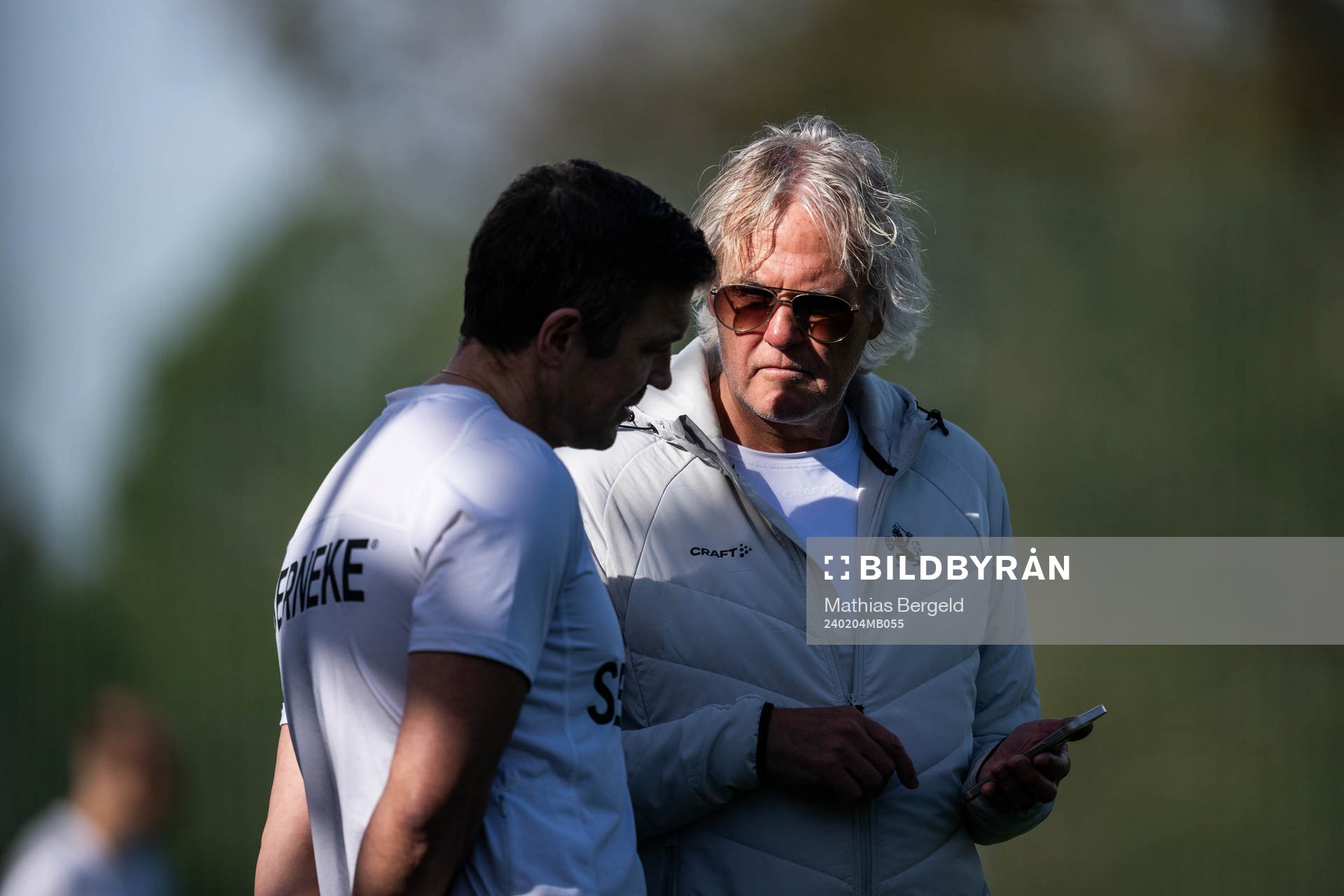 Team manager Hannes Stiller och chefsscout Stig