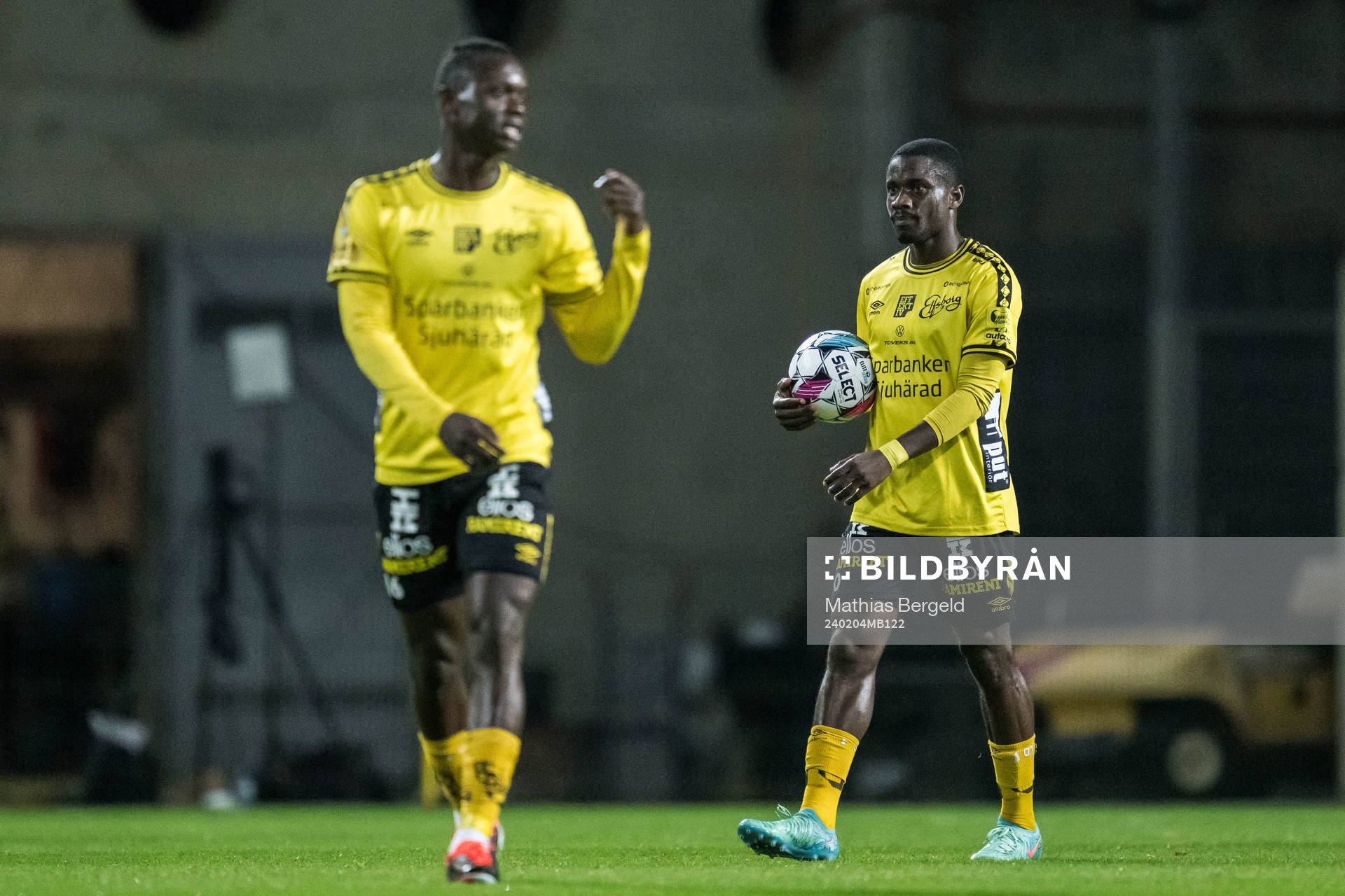 Michael Baidoo of Elfsborg celebrates