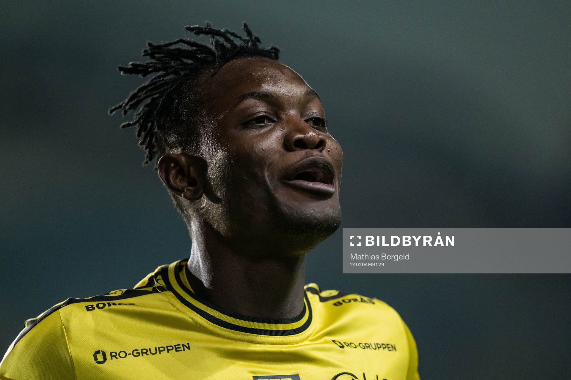 Jalal Abdullah of Elfsborg celebrates