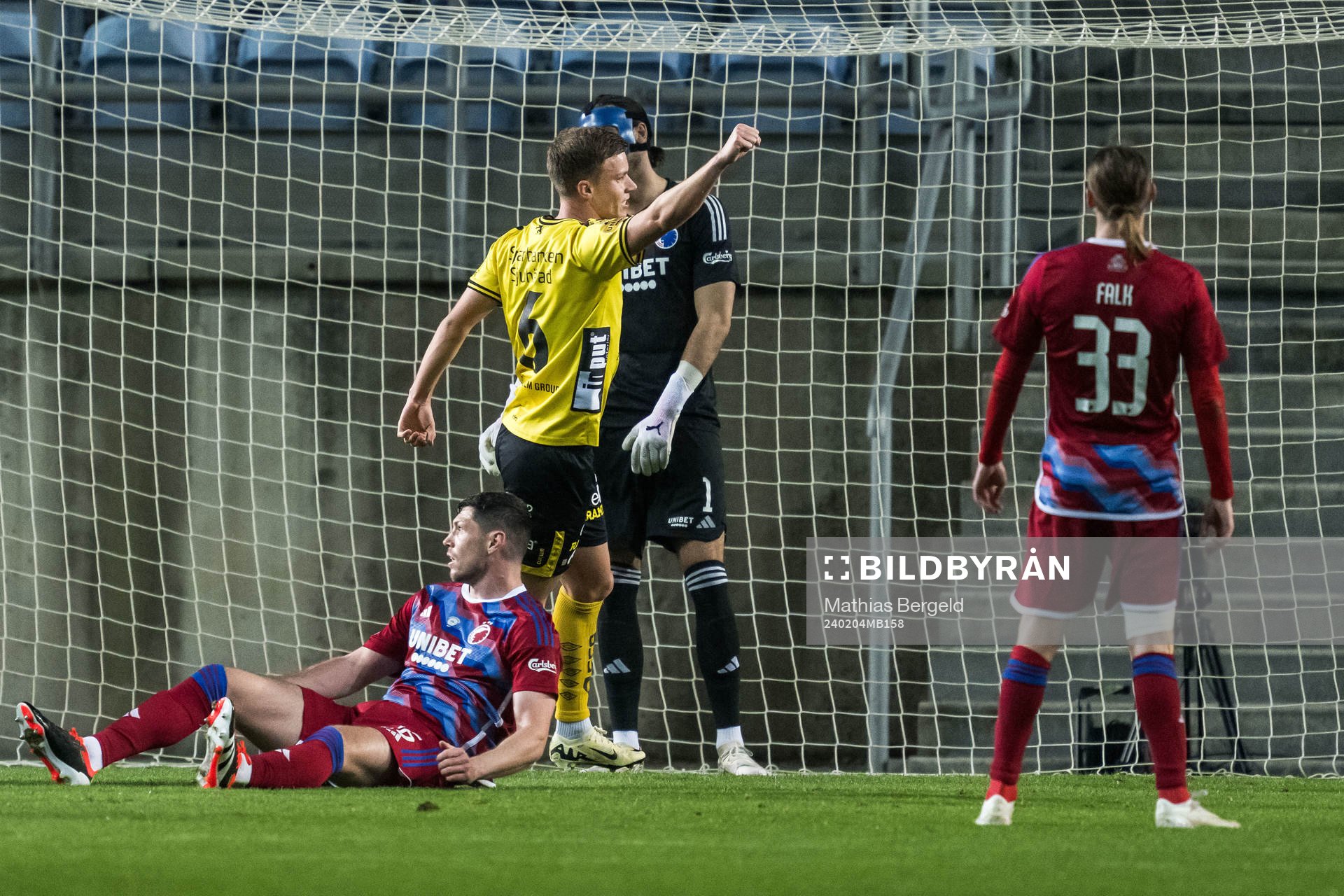 Andri Fannar Baldursson of Elfsborg celebrates