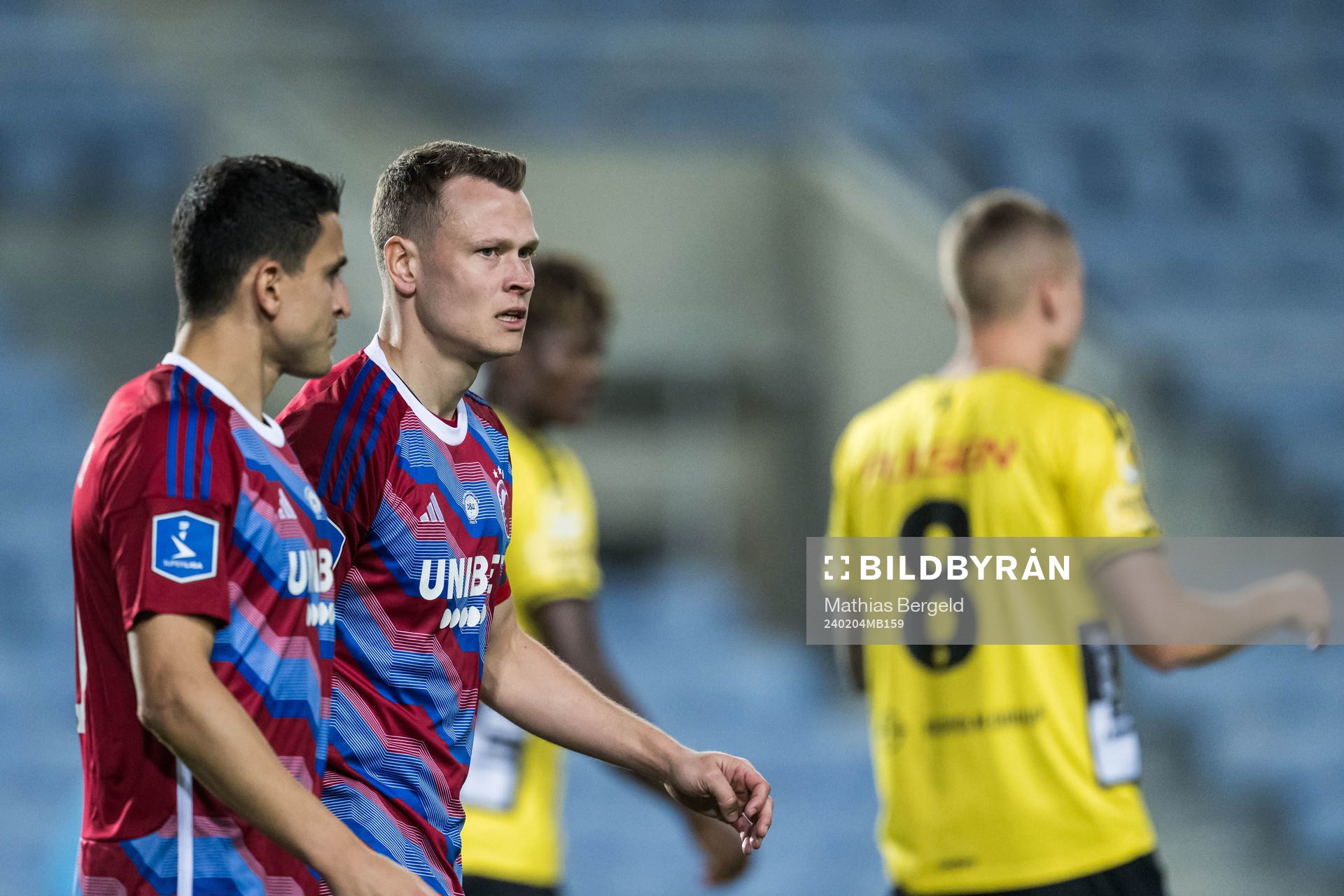 Mohamed Elyounoussi and Viktor Claesson of FC Copenhagen